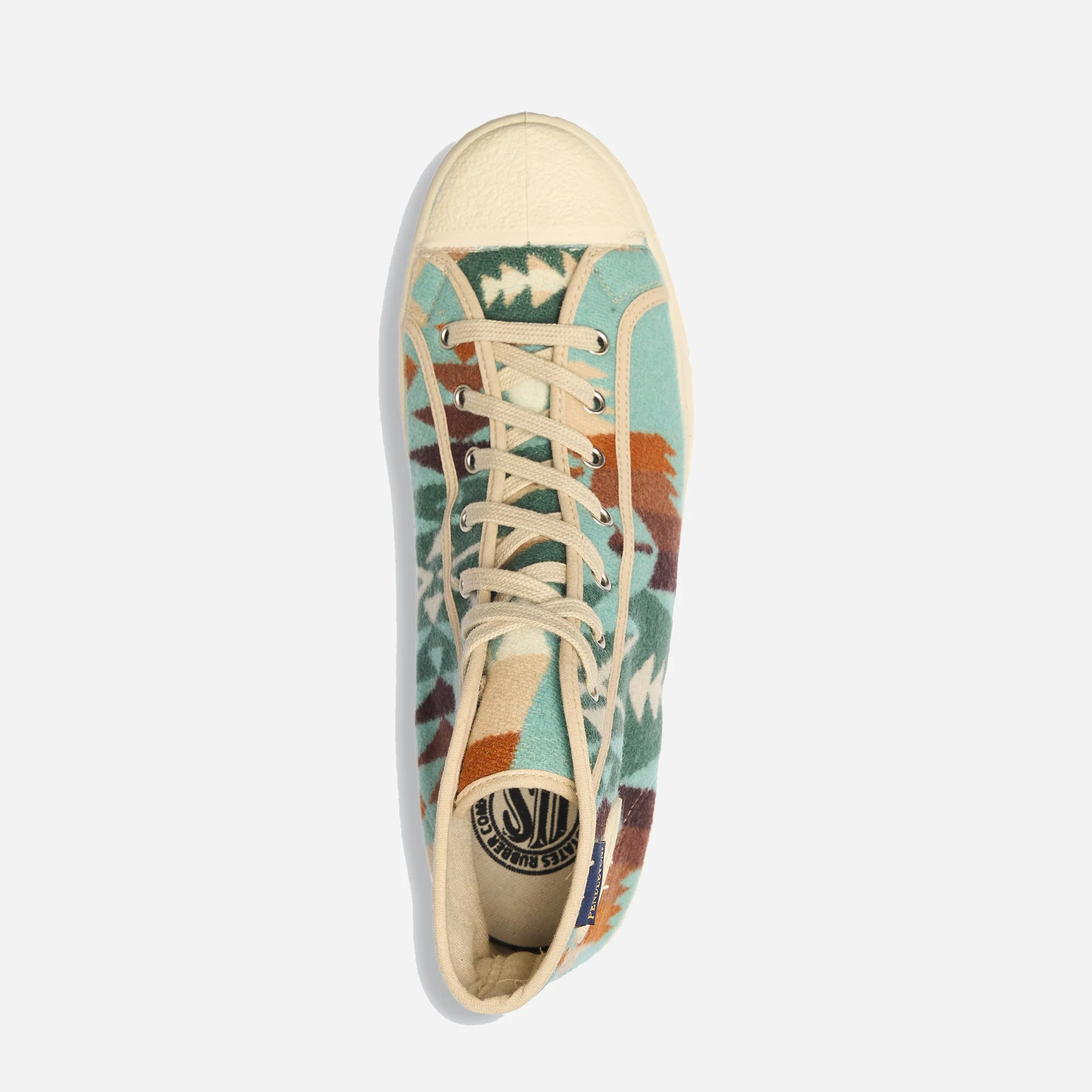 Pendleton® x US Rubber Company - High Top Tucson Aqua - Image 5