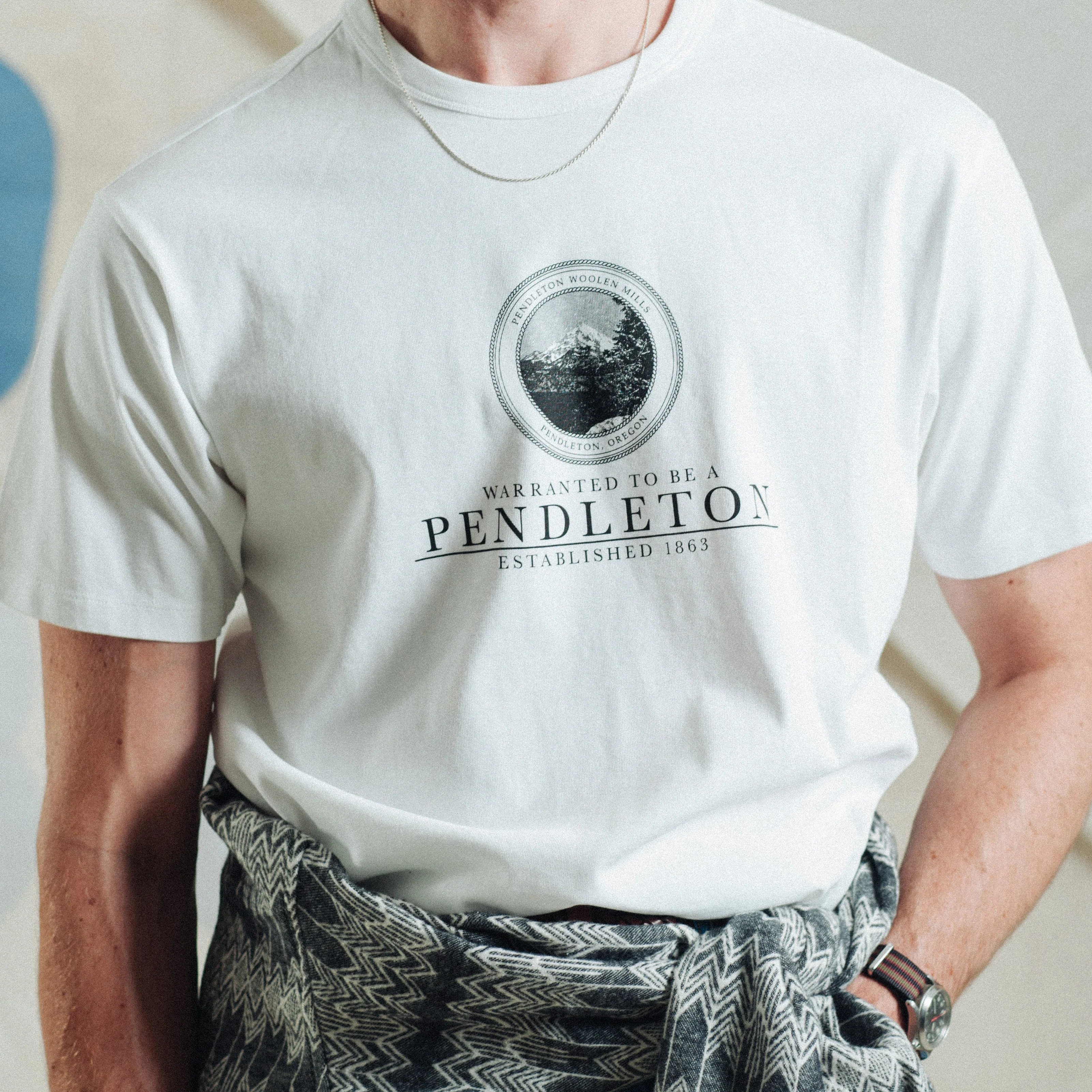 Collegiate T-Shirt - White - Image 7