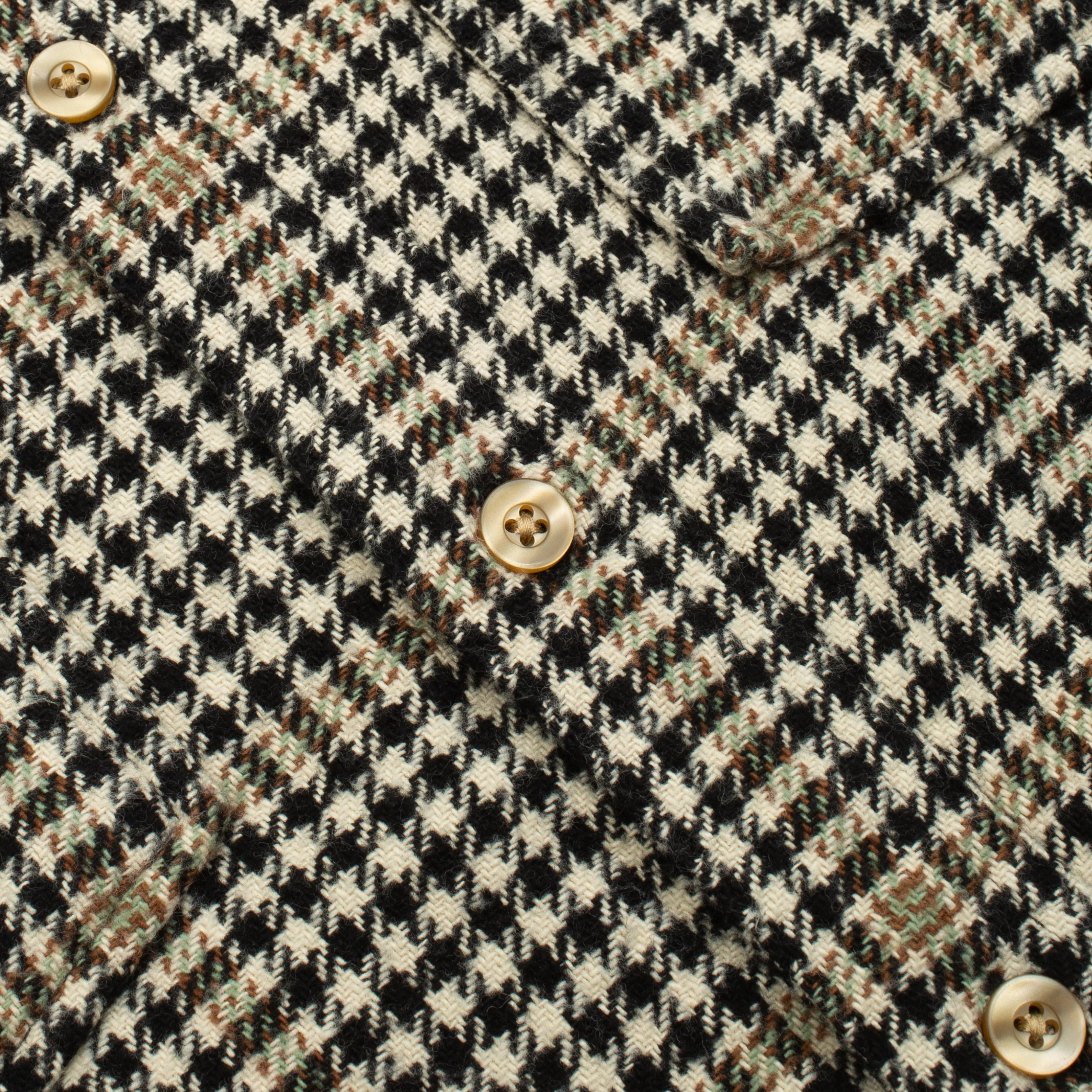 Big Pocket Check Shirt - White/Grey - Image 5
