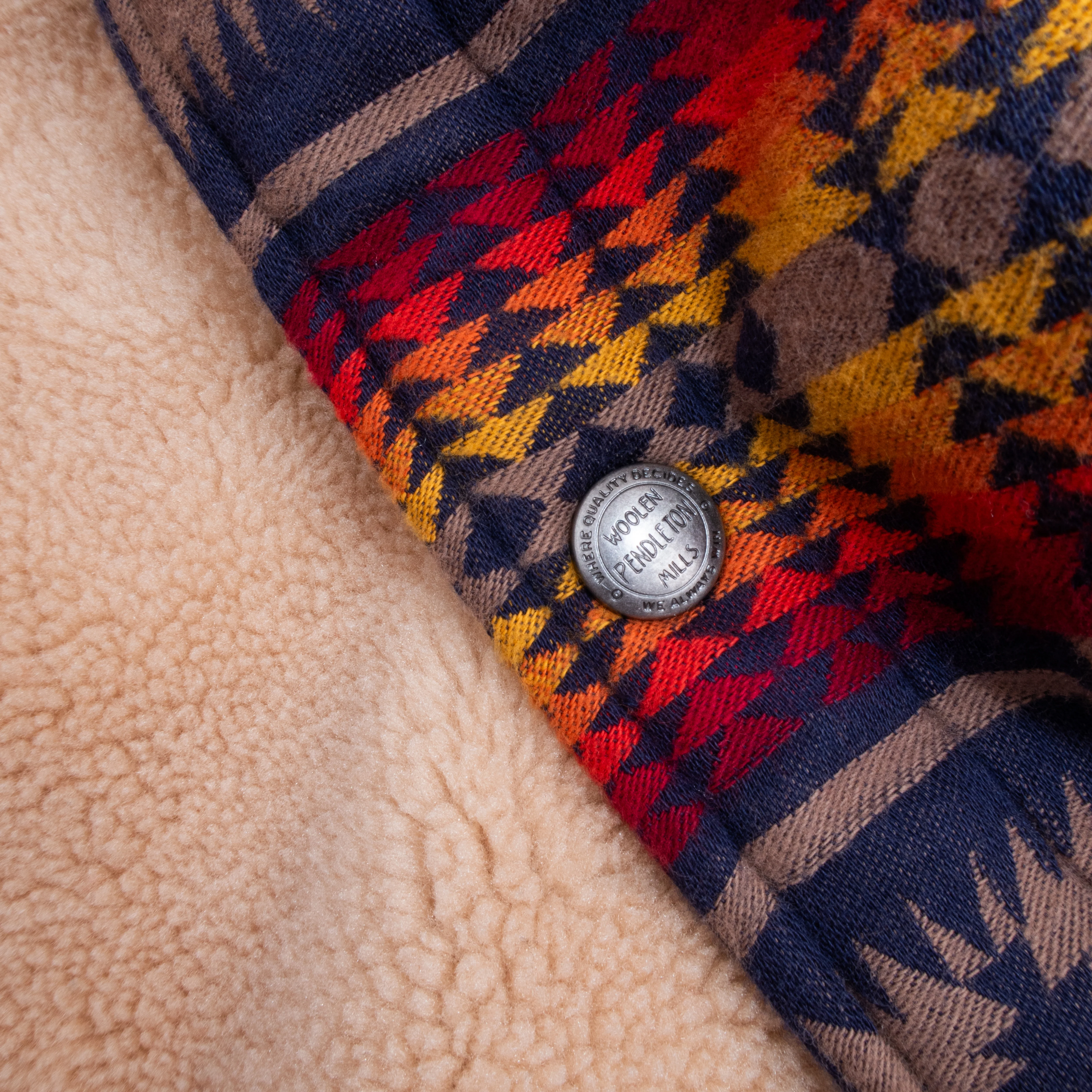 Bay City Sherpa Jacket - Harding Navy - Image 5