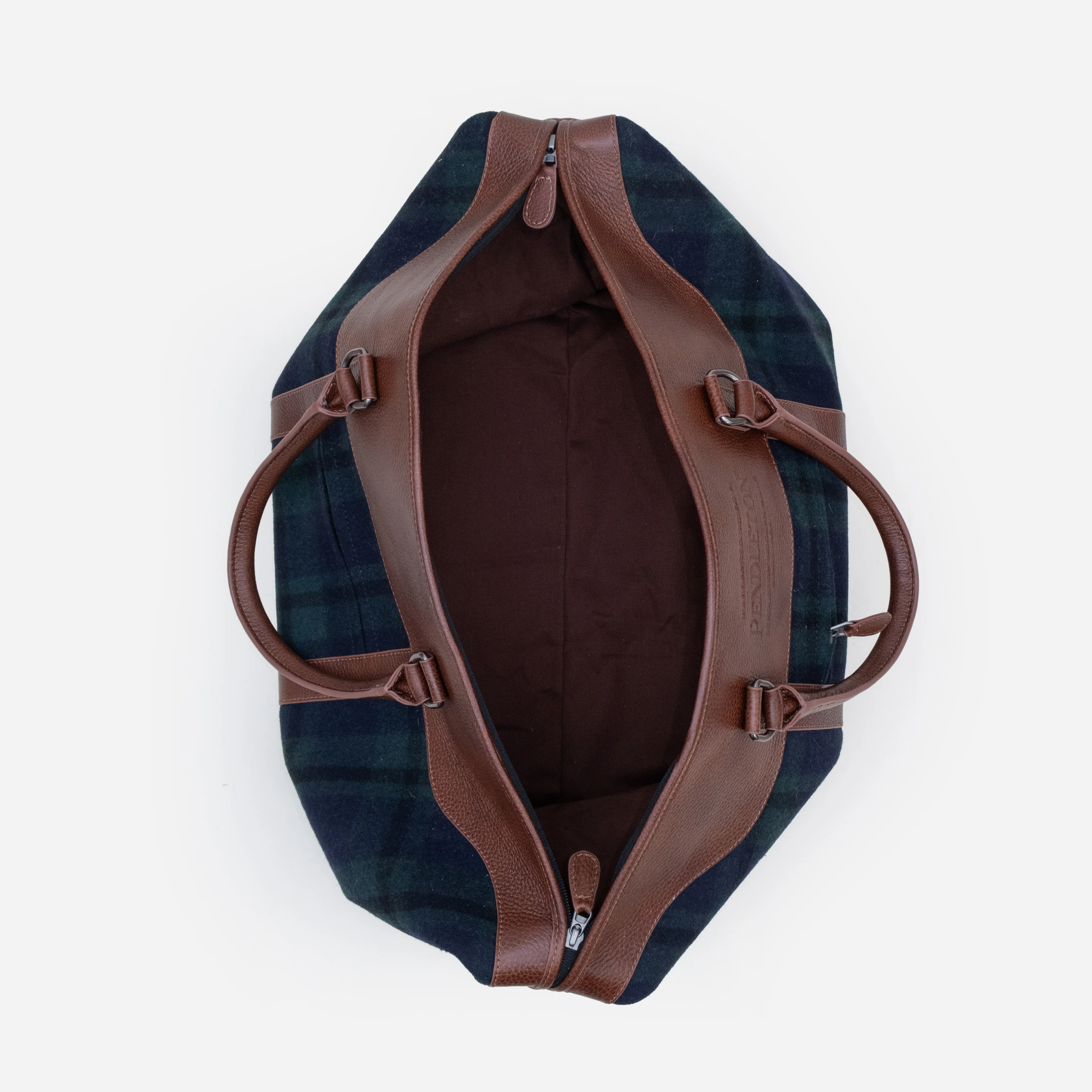 Wool Weekend Duffel Bag - Black Watch - Image 2