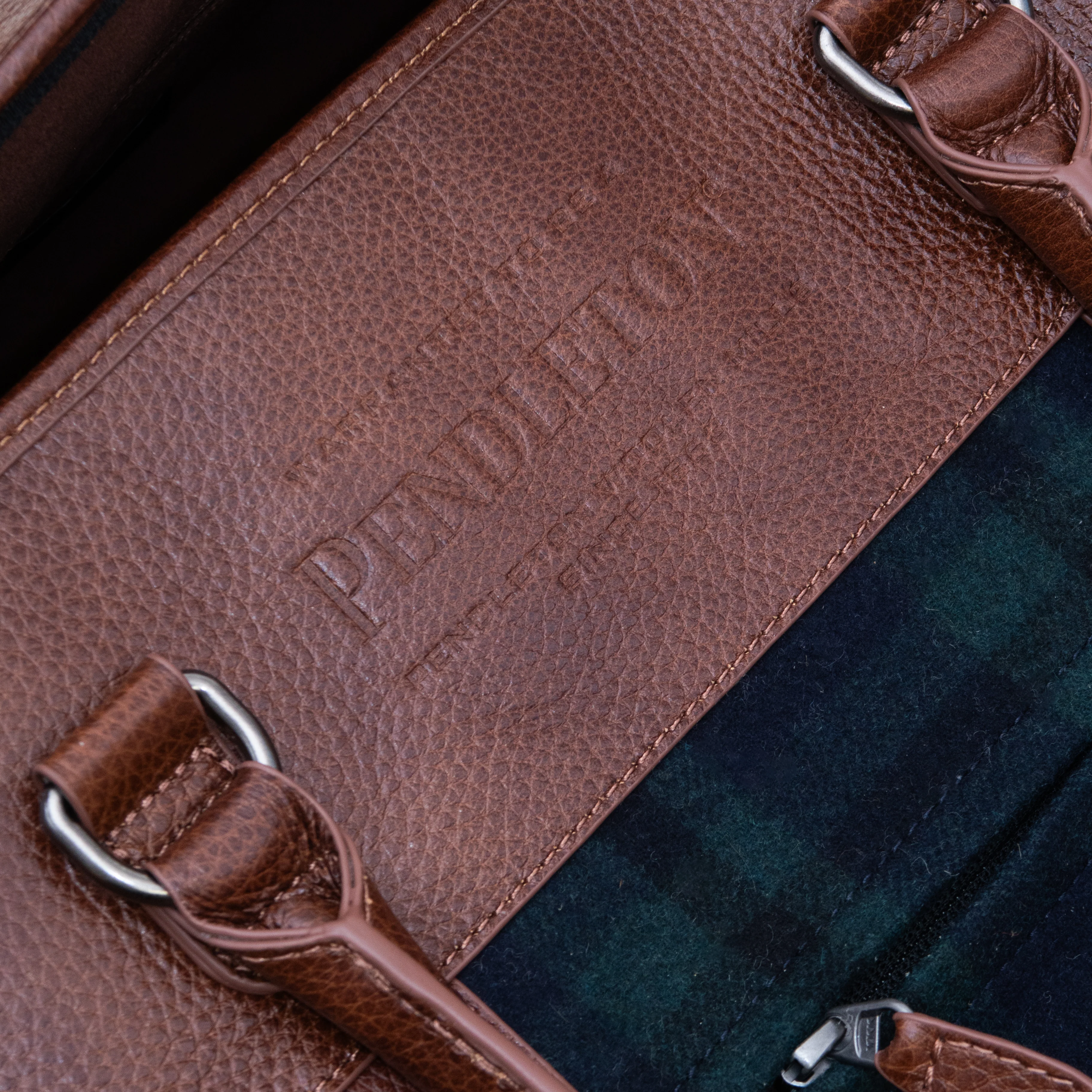 Wool Weekend Duffel Bag - Black Watch - Image 3