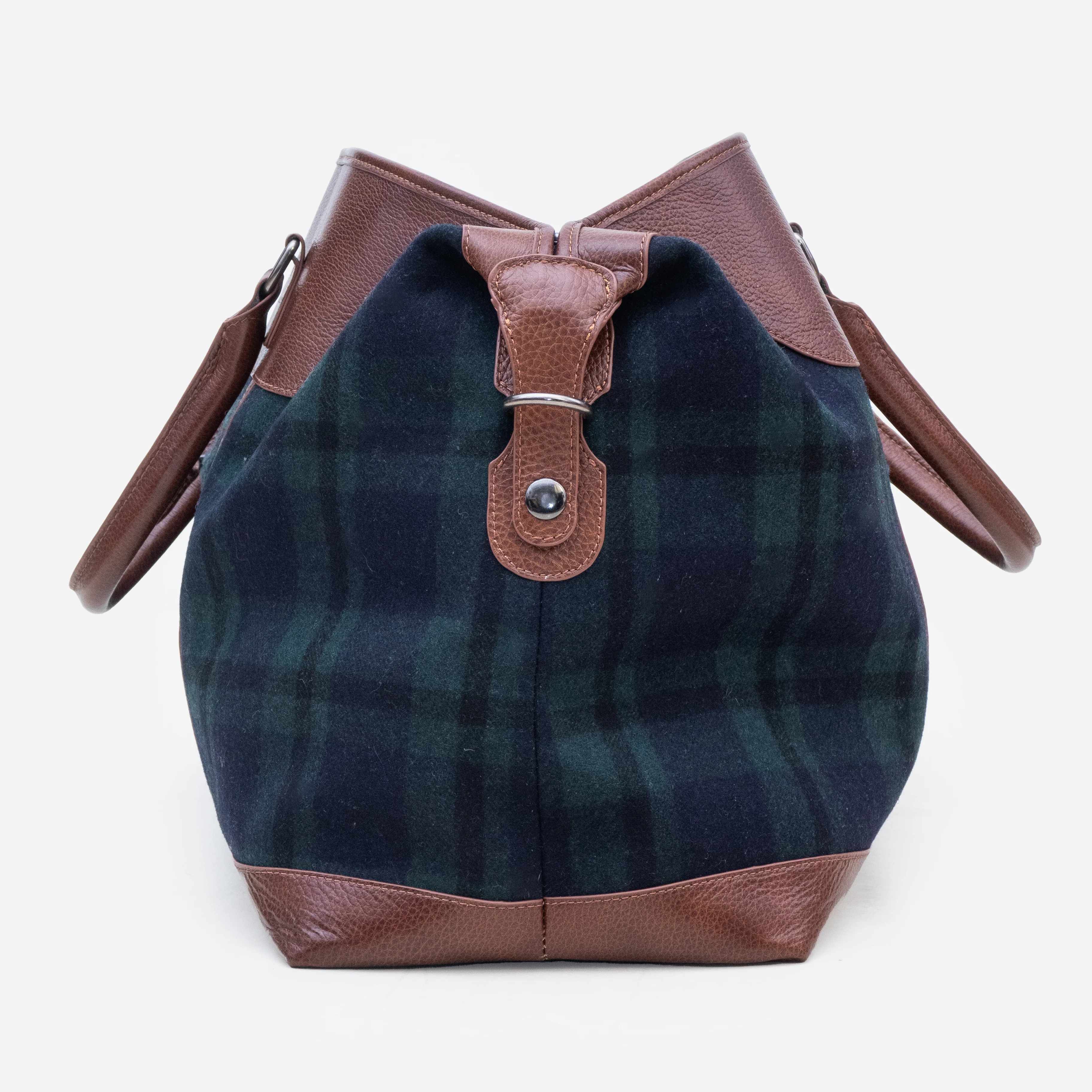 Wool Weekend Duffel Bag - Black Watch - Image 4