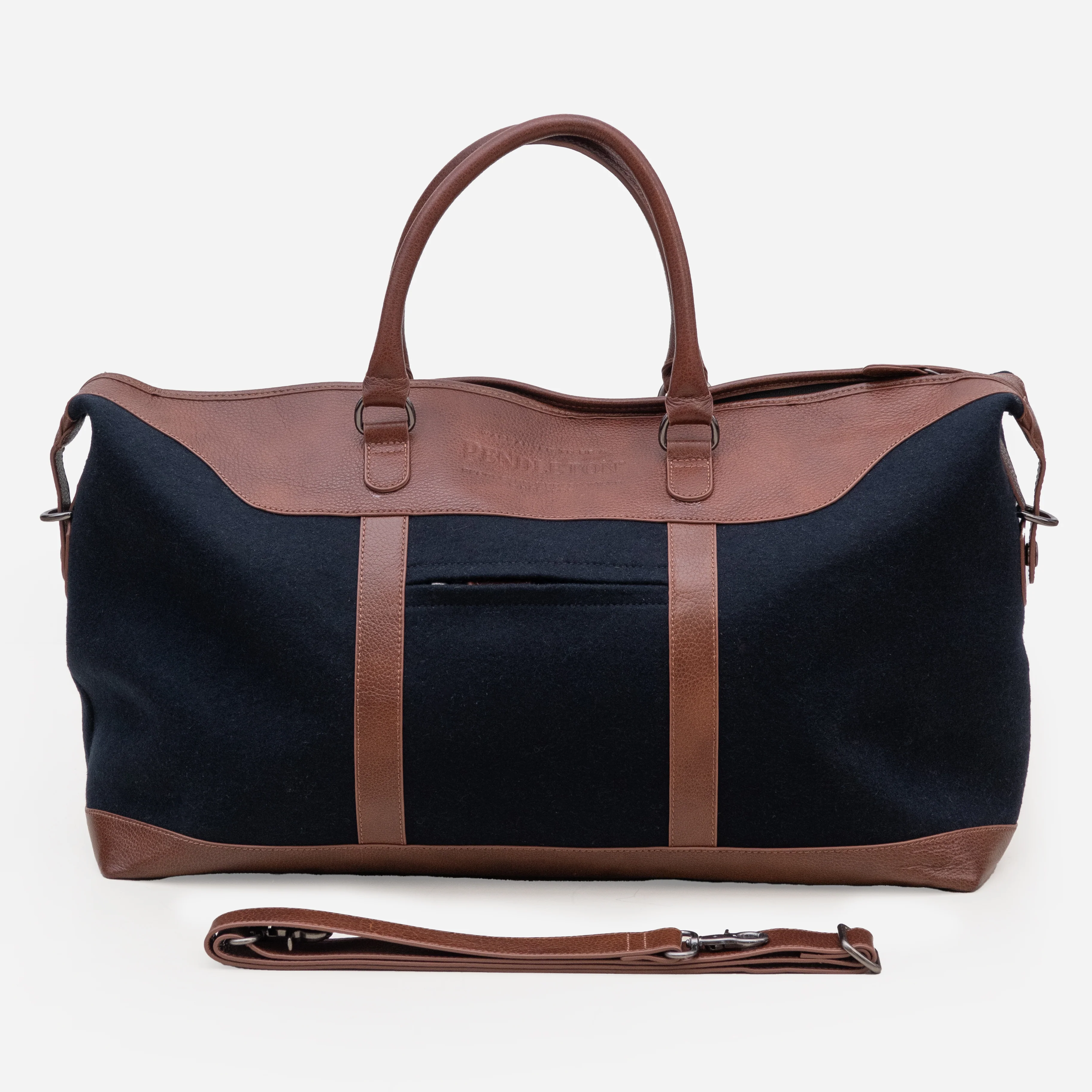 Wool Weekend Duffel Bag - Navy