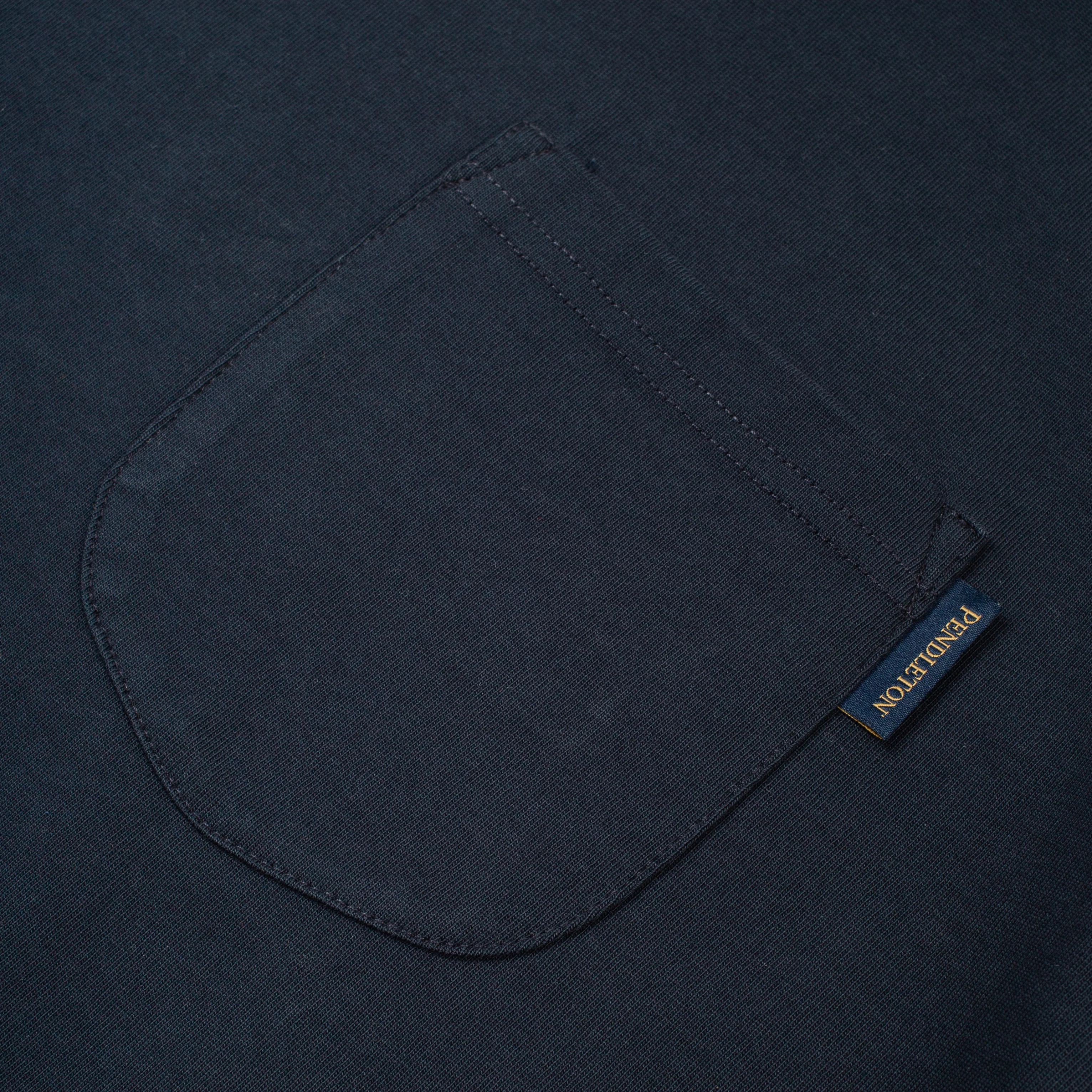 Heavyweight Pocket T-Shirt - Dark Navy - Image 2