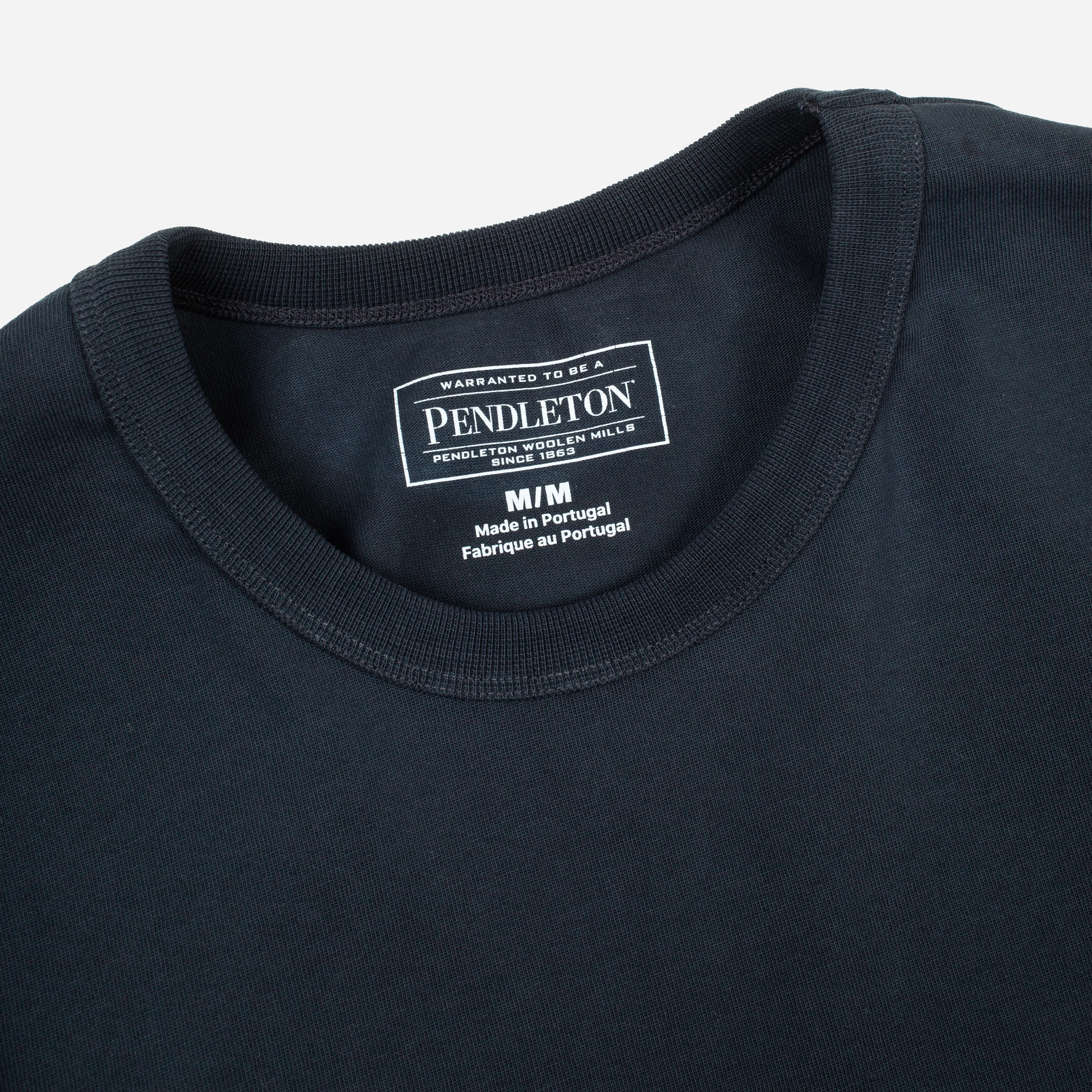 Heavyweight Pocket T-Shirt - Dark Navy - Image 3