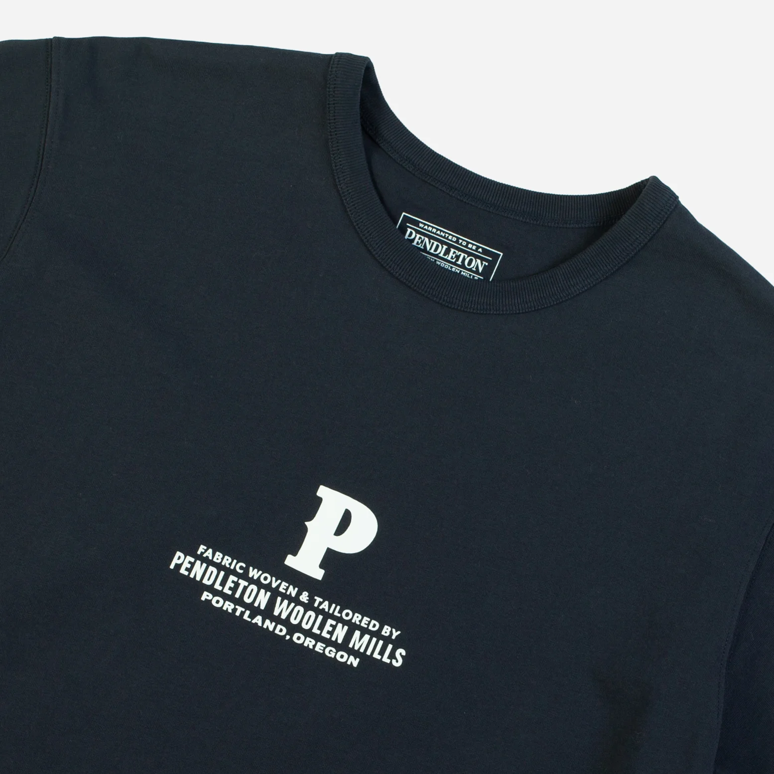 Heavyweight P T-Shirt - Dark Navy - Image 4