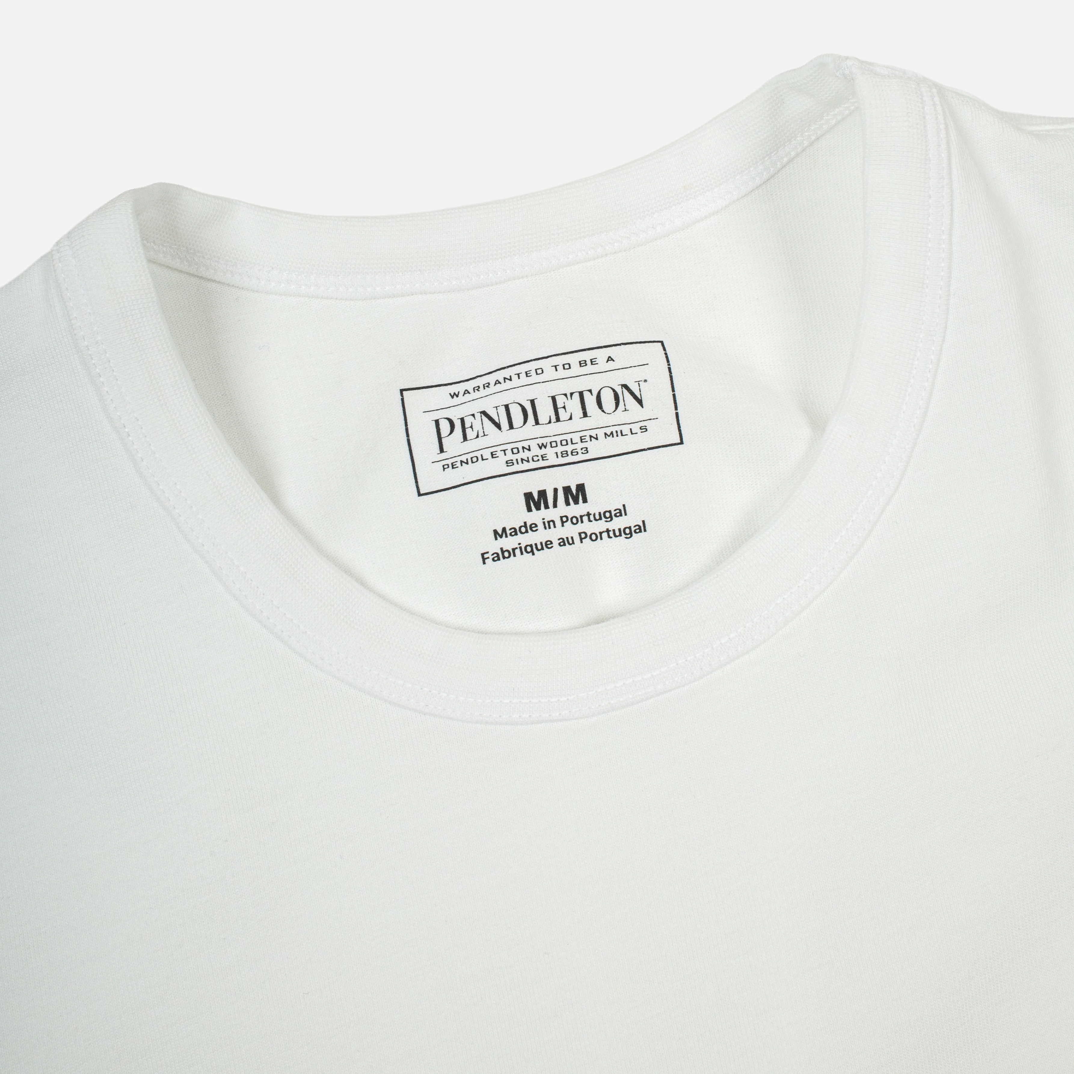 Horseshoe T-Shirt - Bright White - Image 4