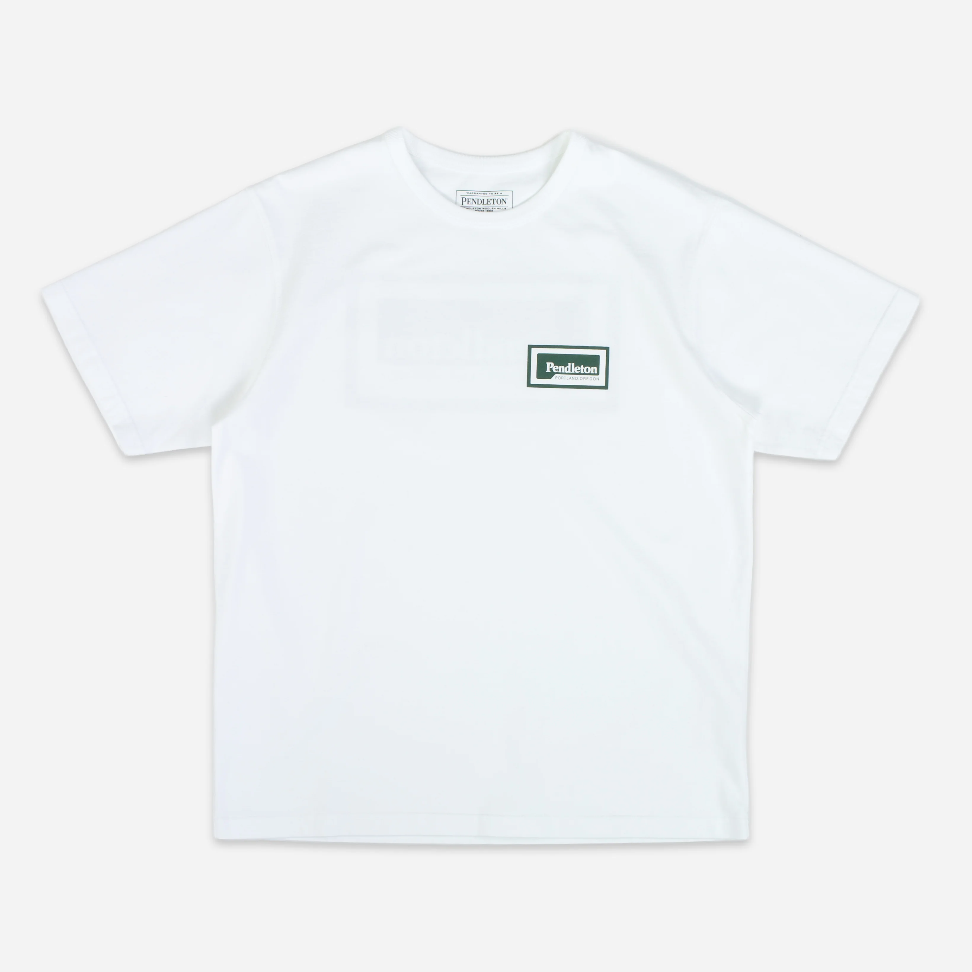 Patch Graphic T-Shirt - Bright White
