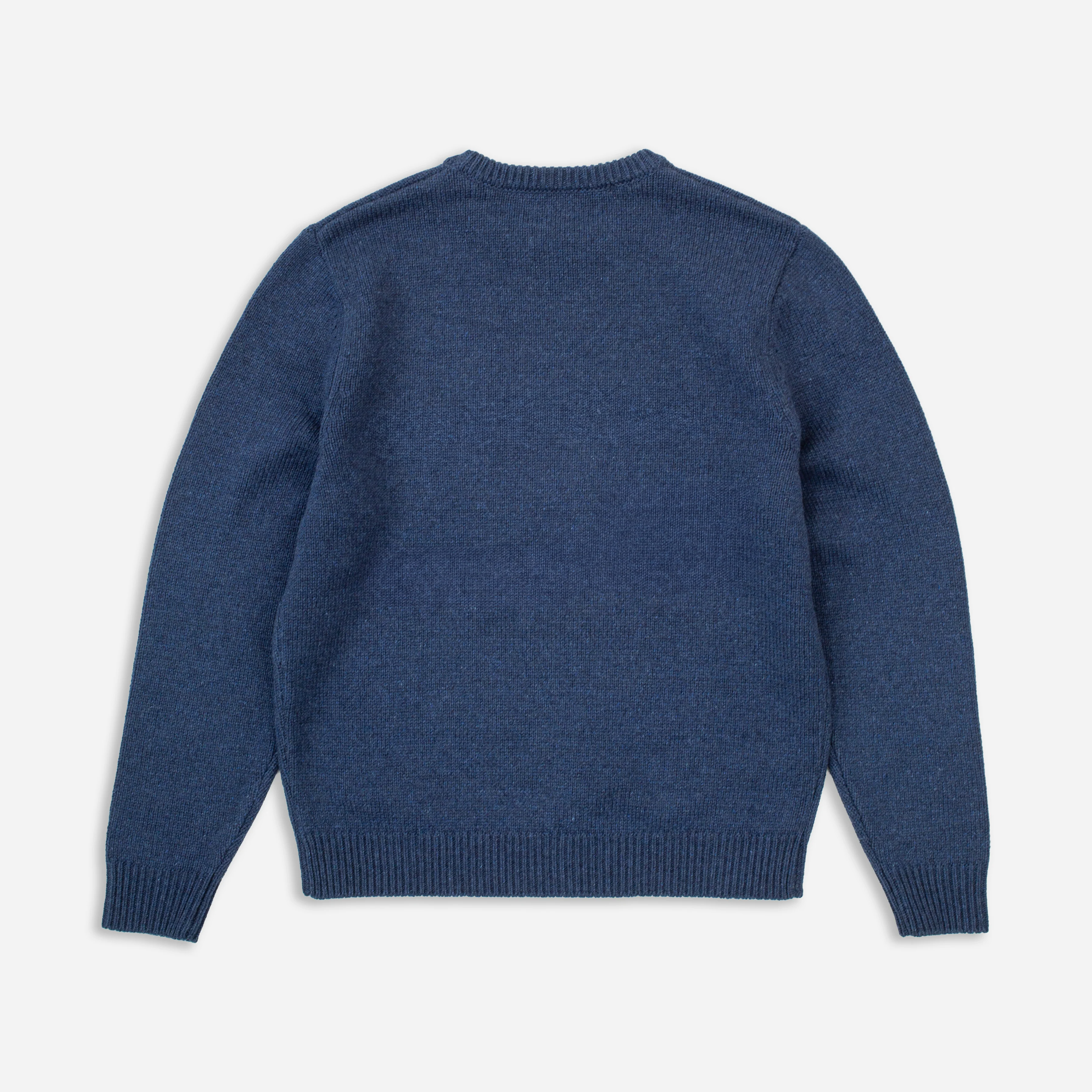 Horseshoe Knitted Sweater - Navy - Image 5