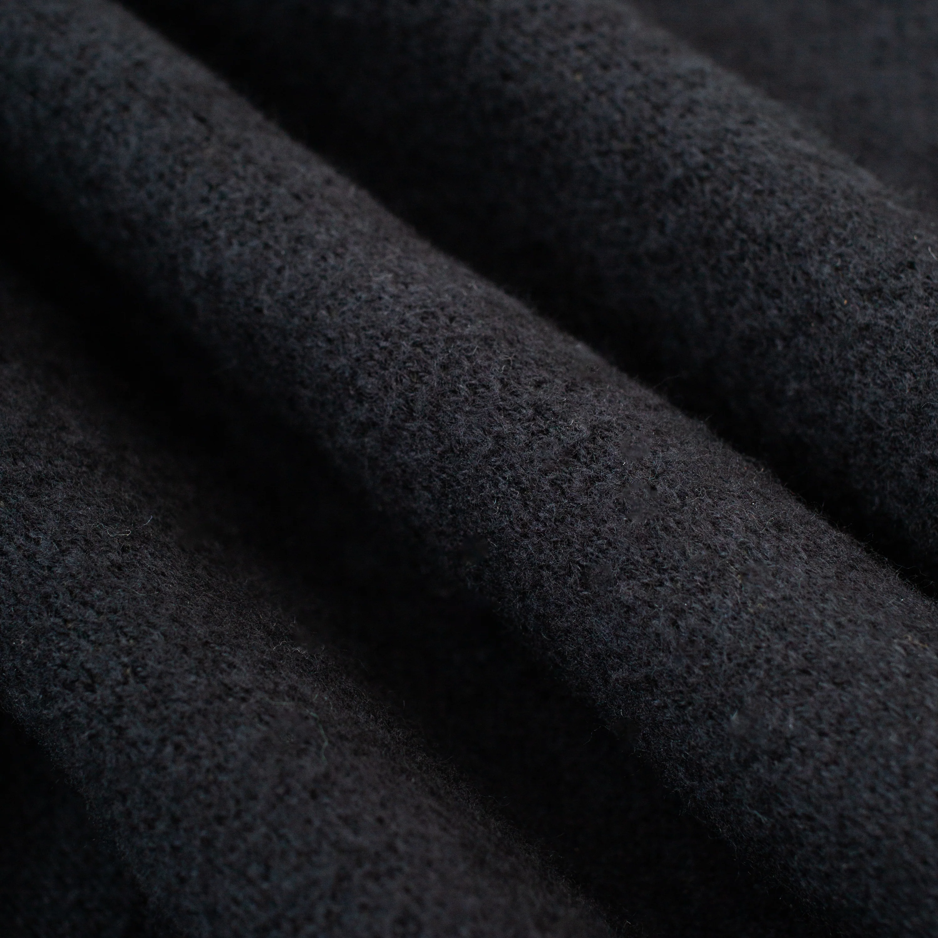 Jacquard Motif Zip Up Cardigan - Black - Image 5