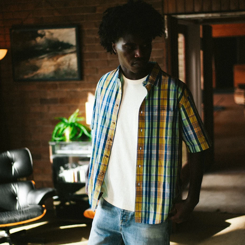 Weekend Shirt - Bright Madras - Image 7