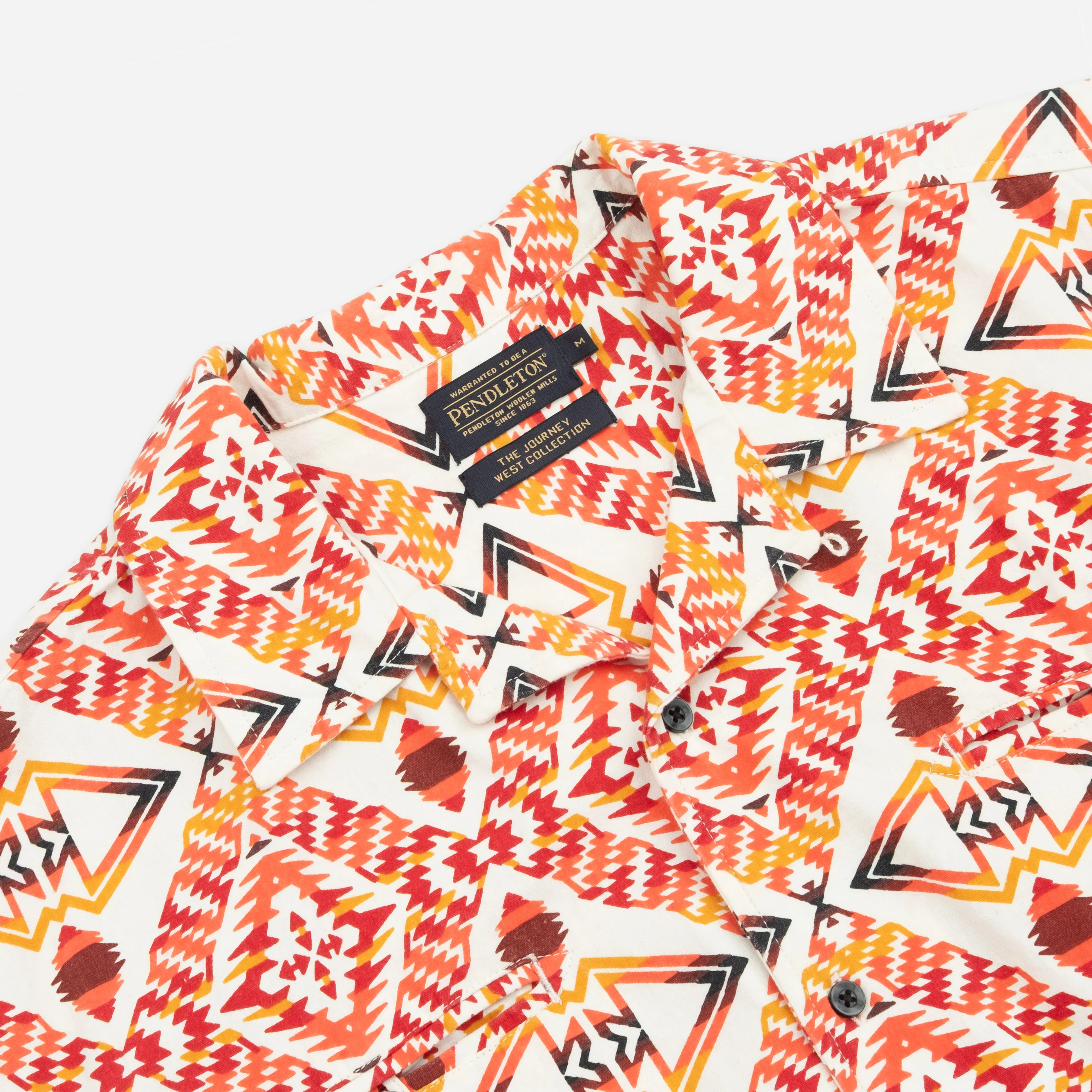 Two Pocket Camp Shirt - Thunder Earthquake Cream - Image 5