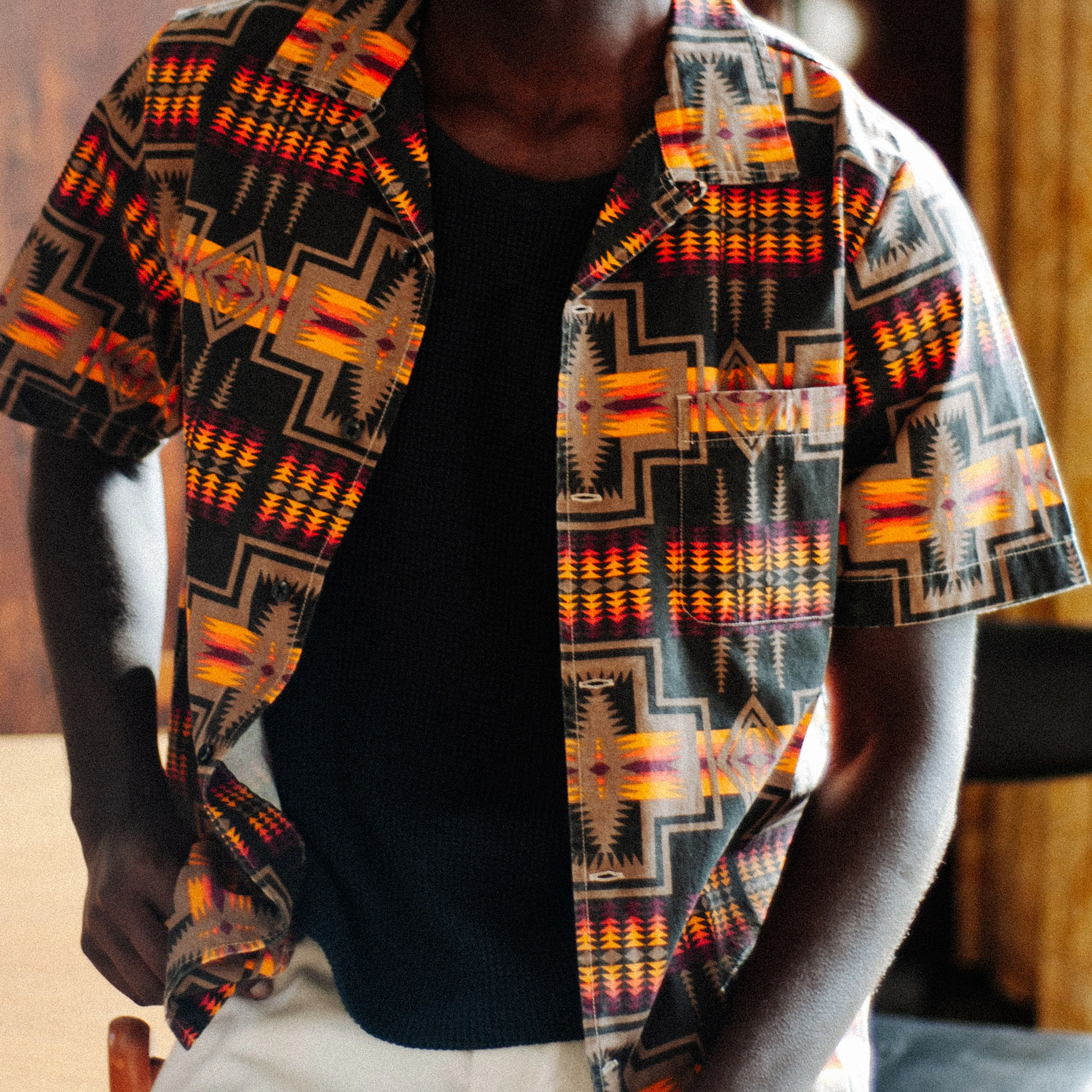 Vacation Shirt - Black Harding - Image 7