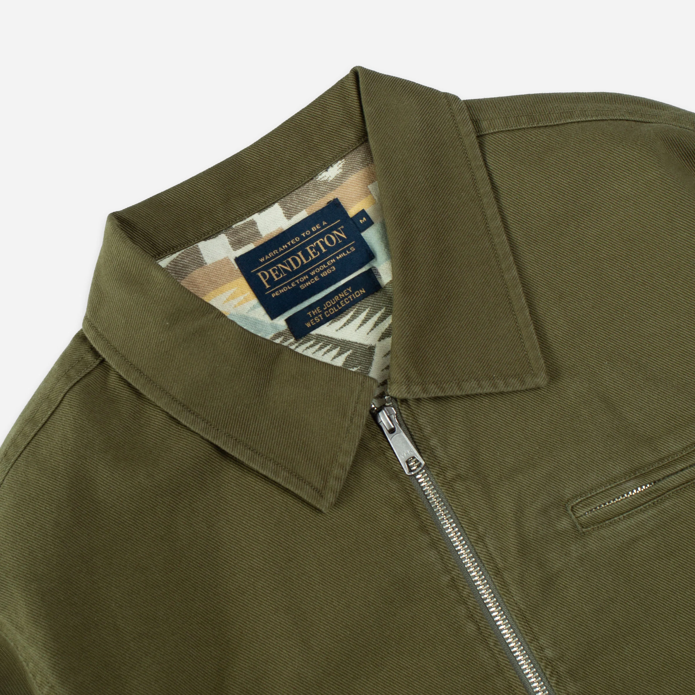 Blanket Lined Jacket - Sage Green - Image 5