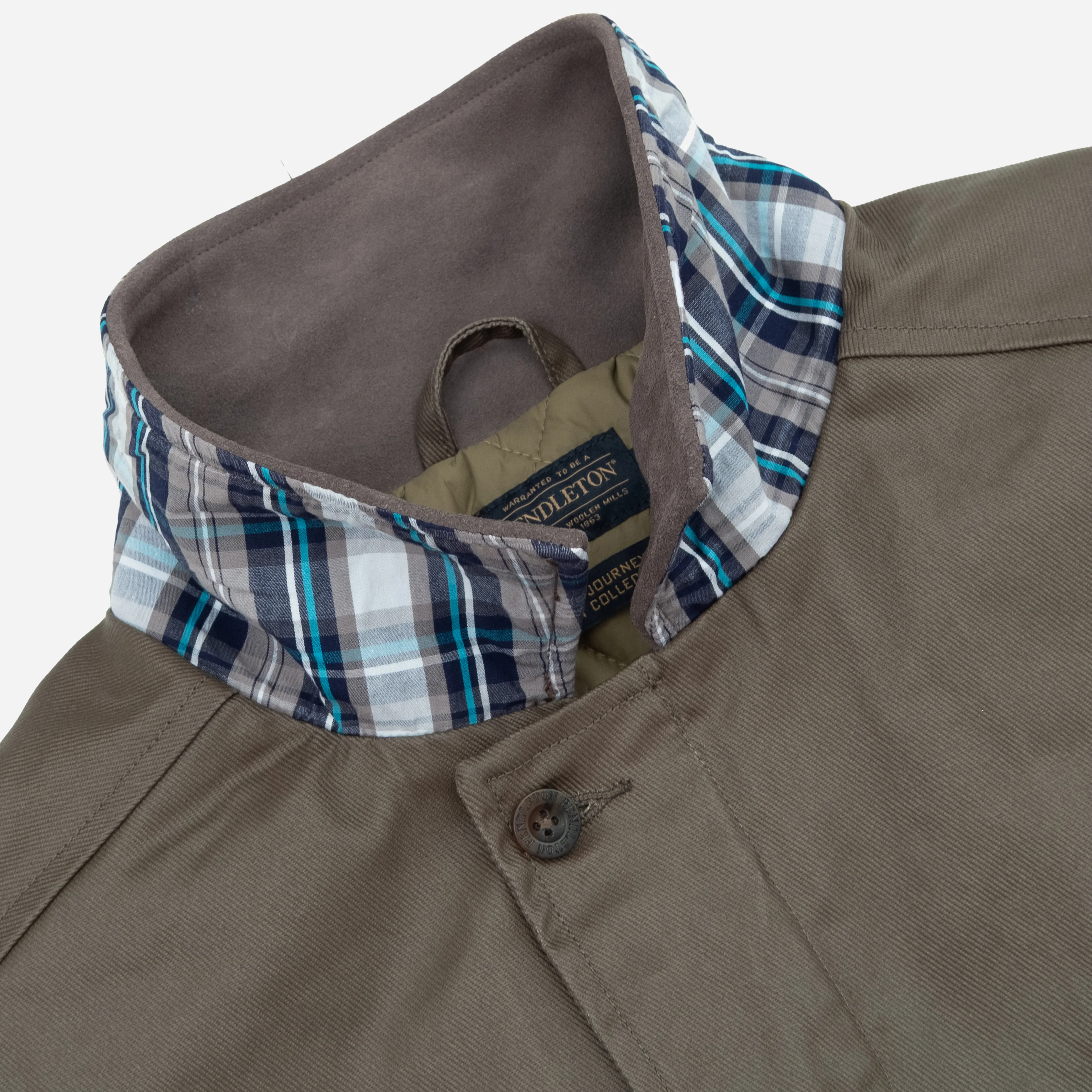 Waxed Hunting Jacket - Olive - Image 6