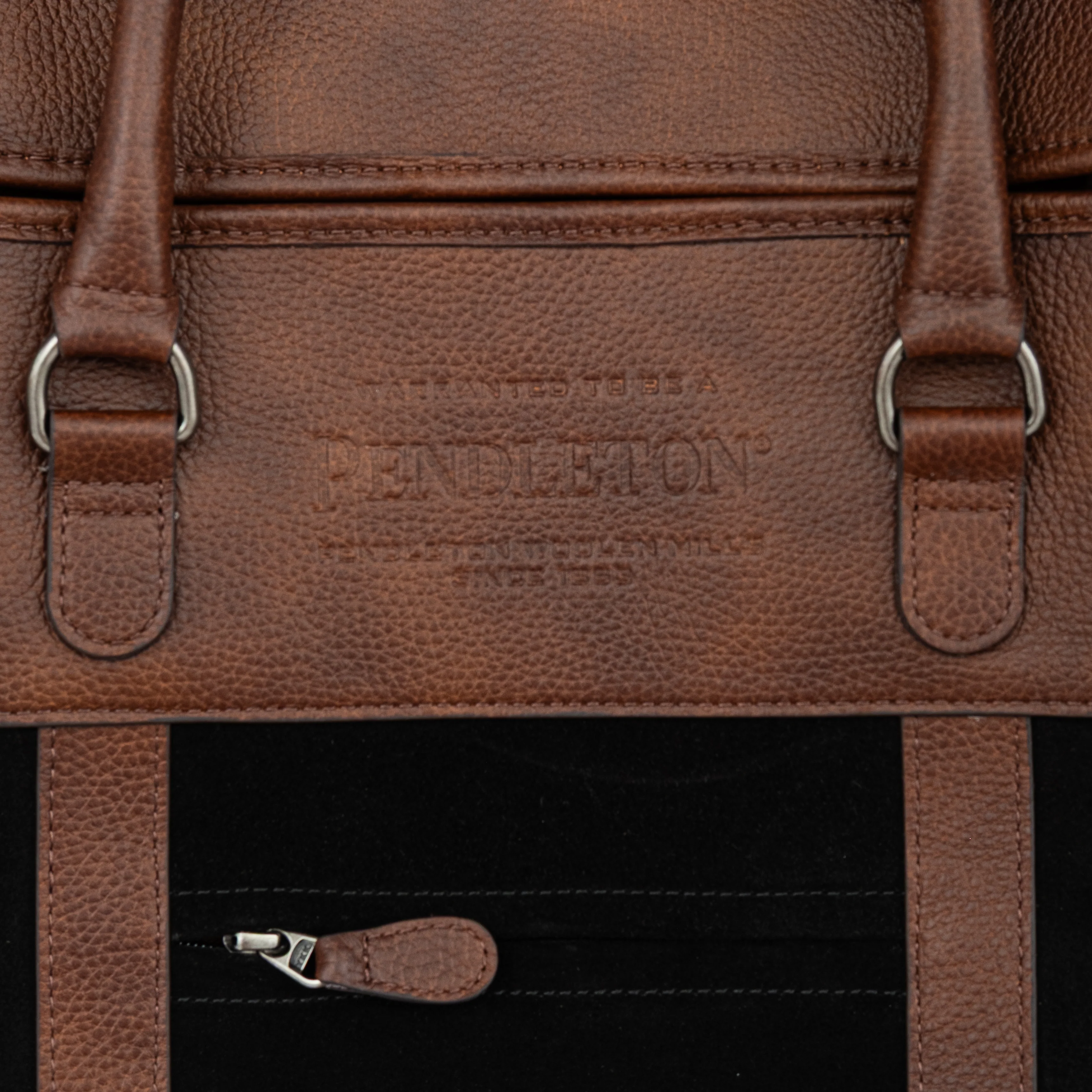Suede Weekend Bag - Black - Image 2