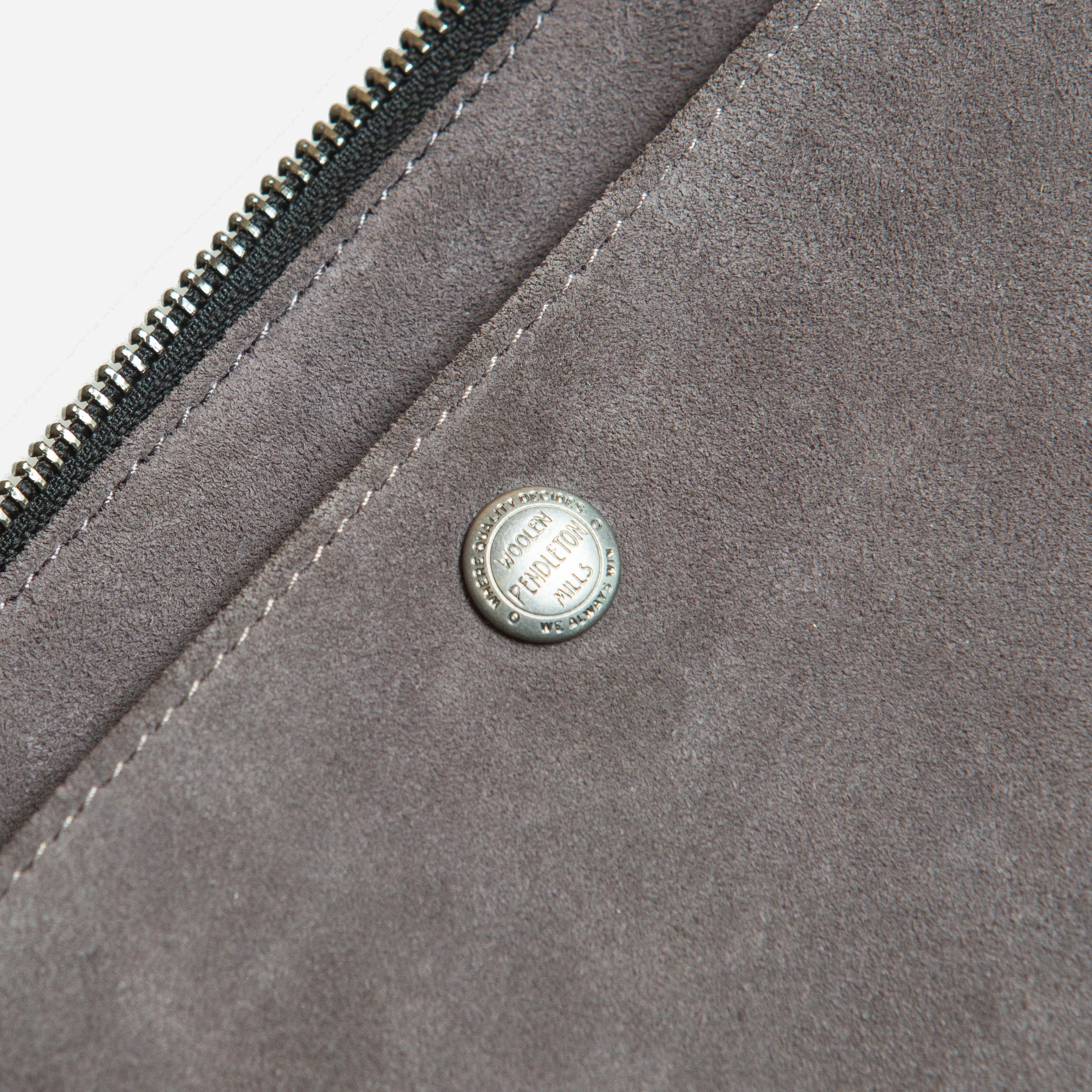 Suede Sling Bag - Brown - Image 3