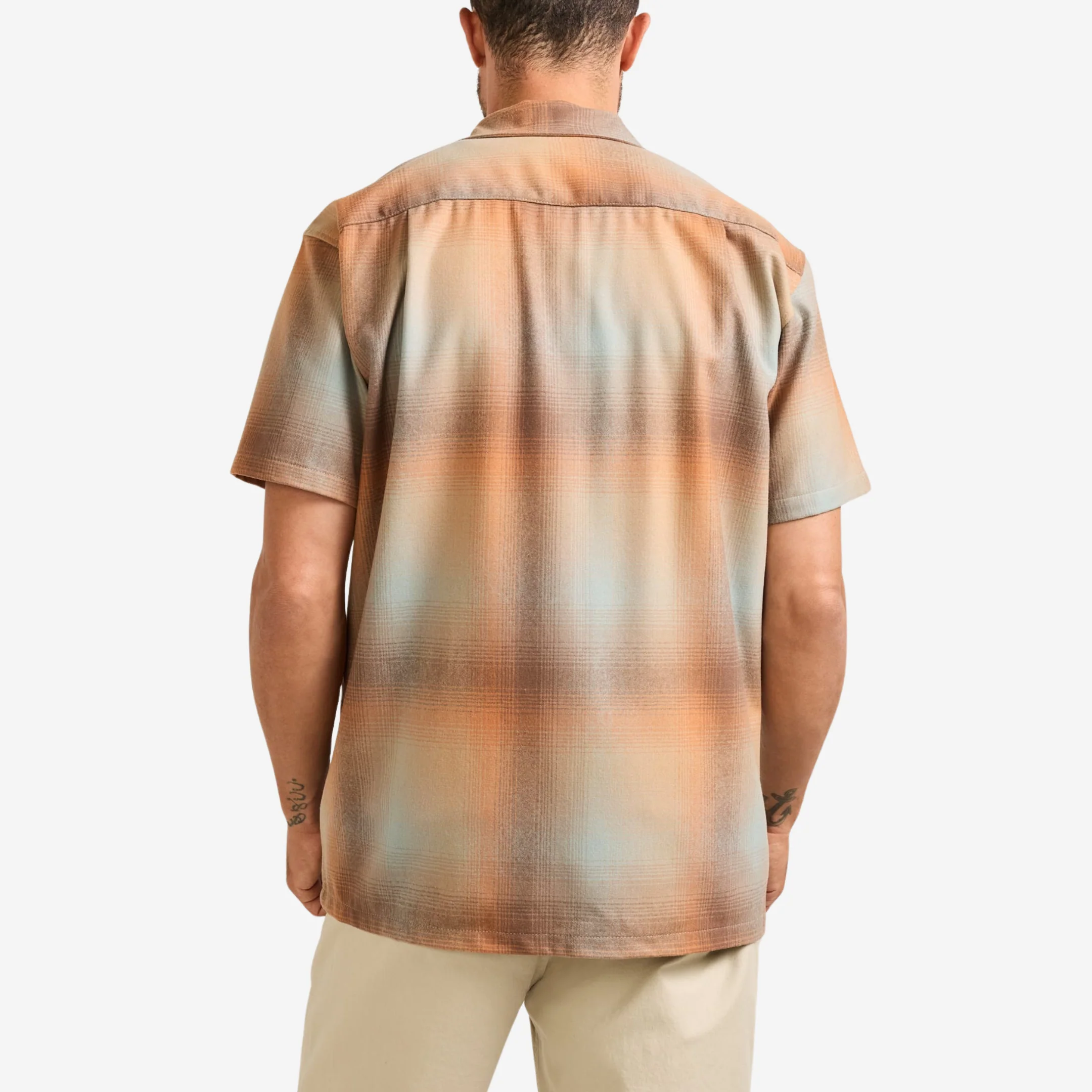 SS Board Shirt -  Tan/Orange Ombre - Image 4