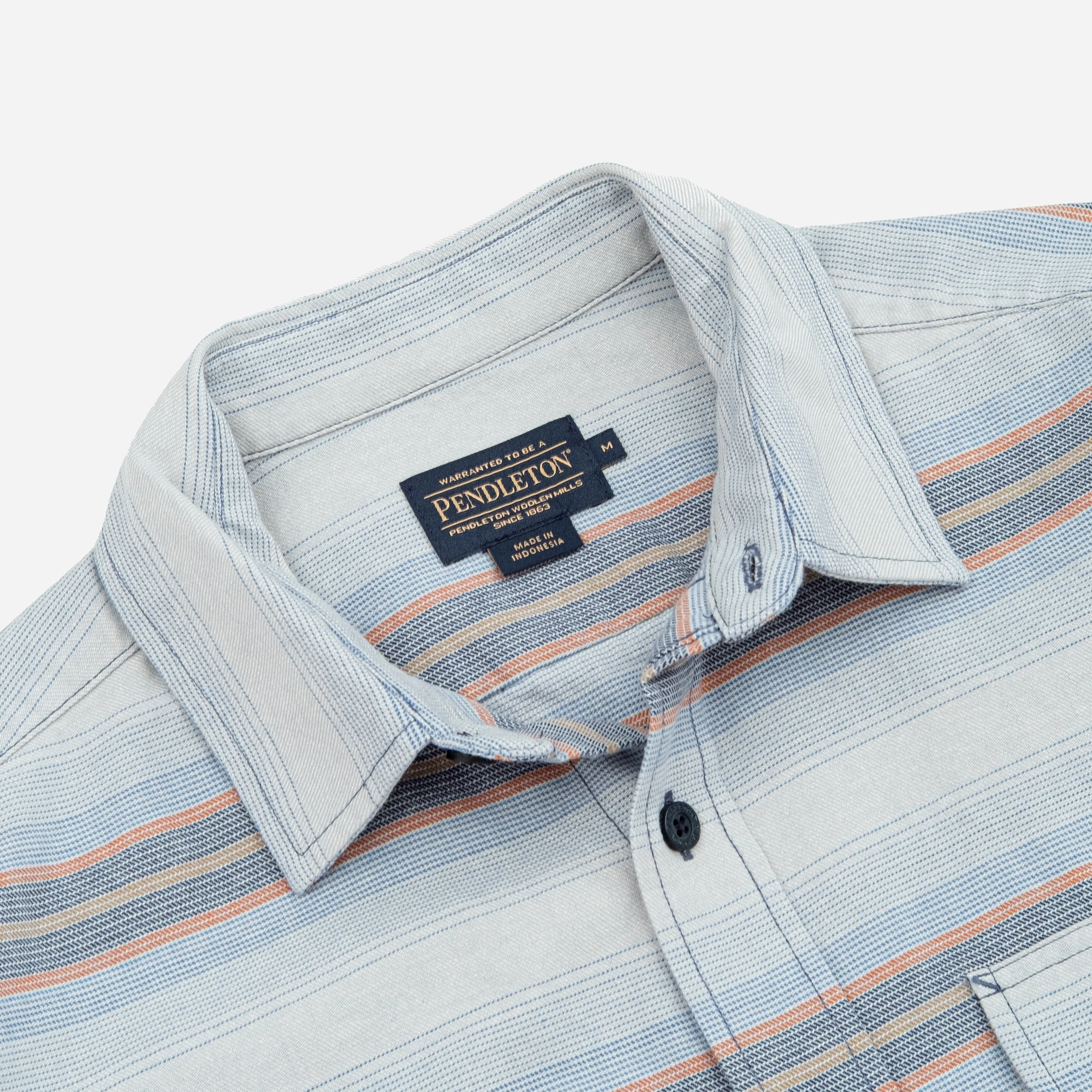 Beach Shack Shirt - Blue Stripe - Image 2