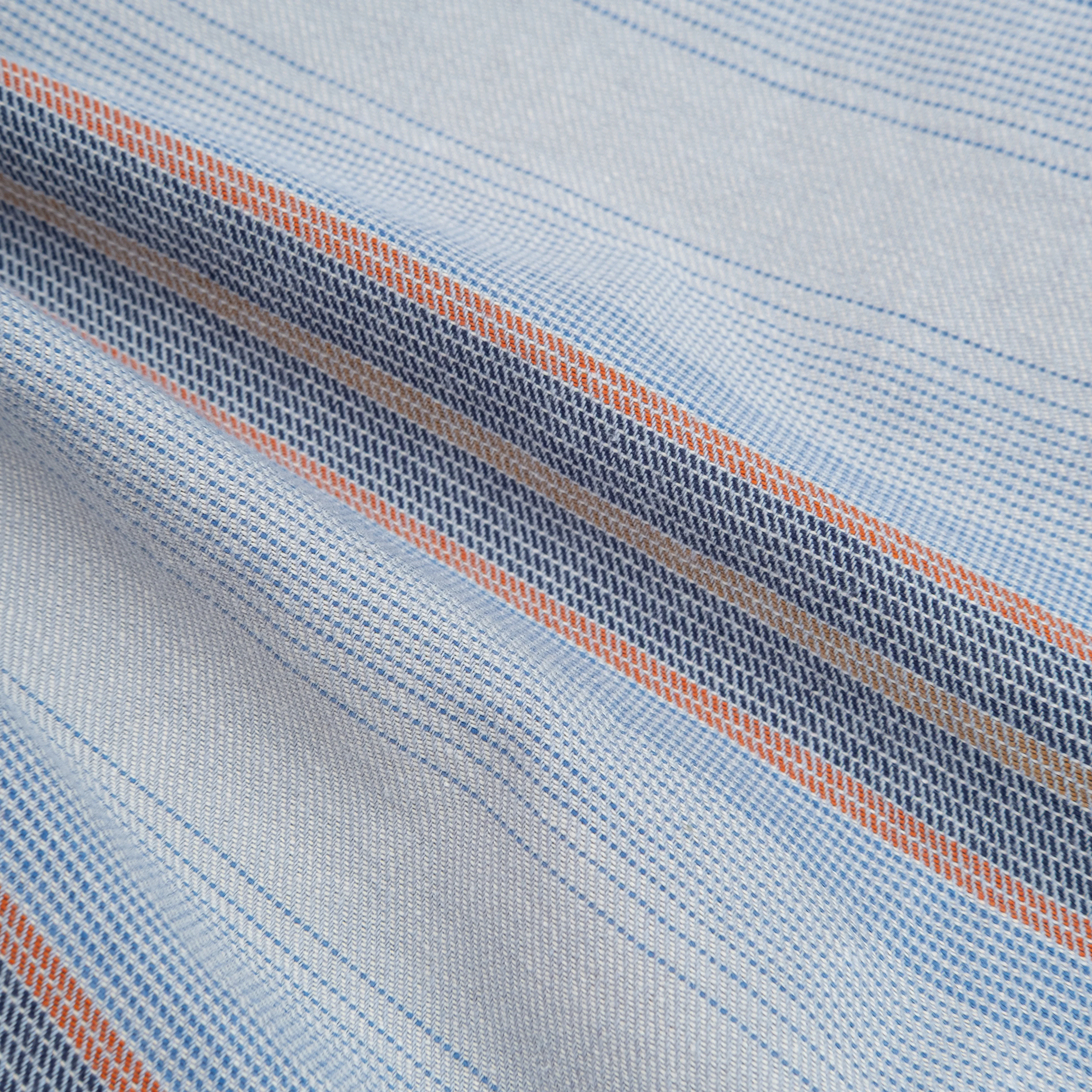 Beach Shack Shirt - Blue Stripe - Image 3