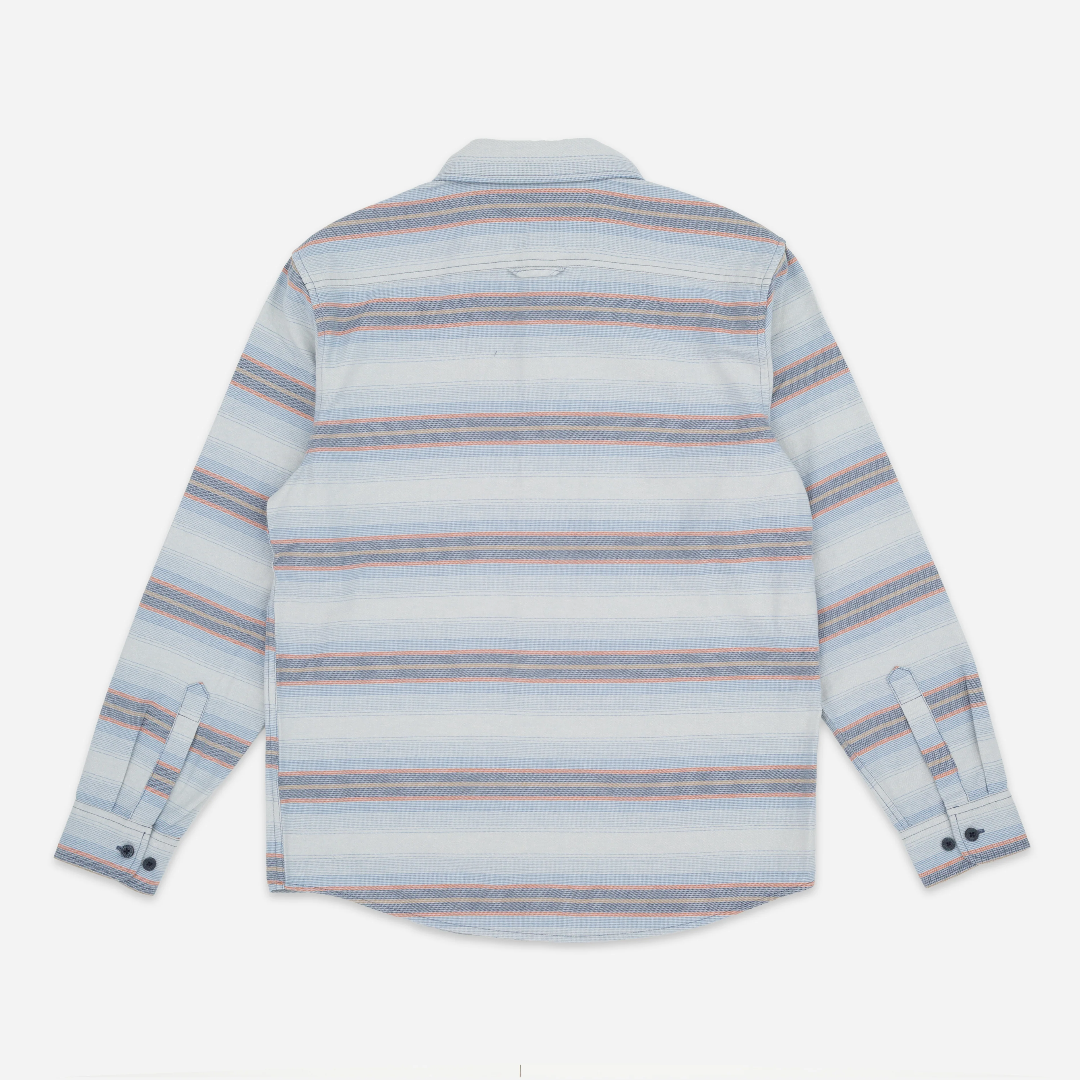 Beach Shack Shirt - Blue Stripe - Image 5