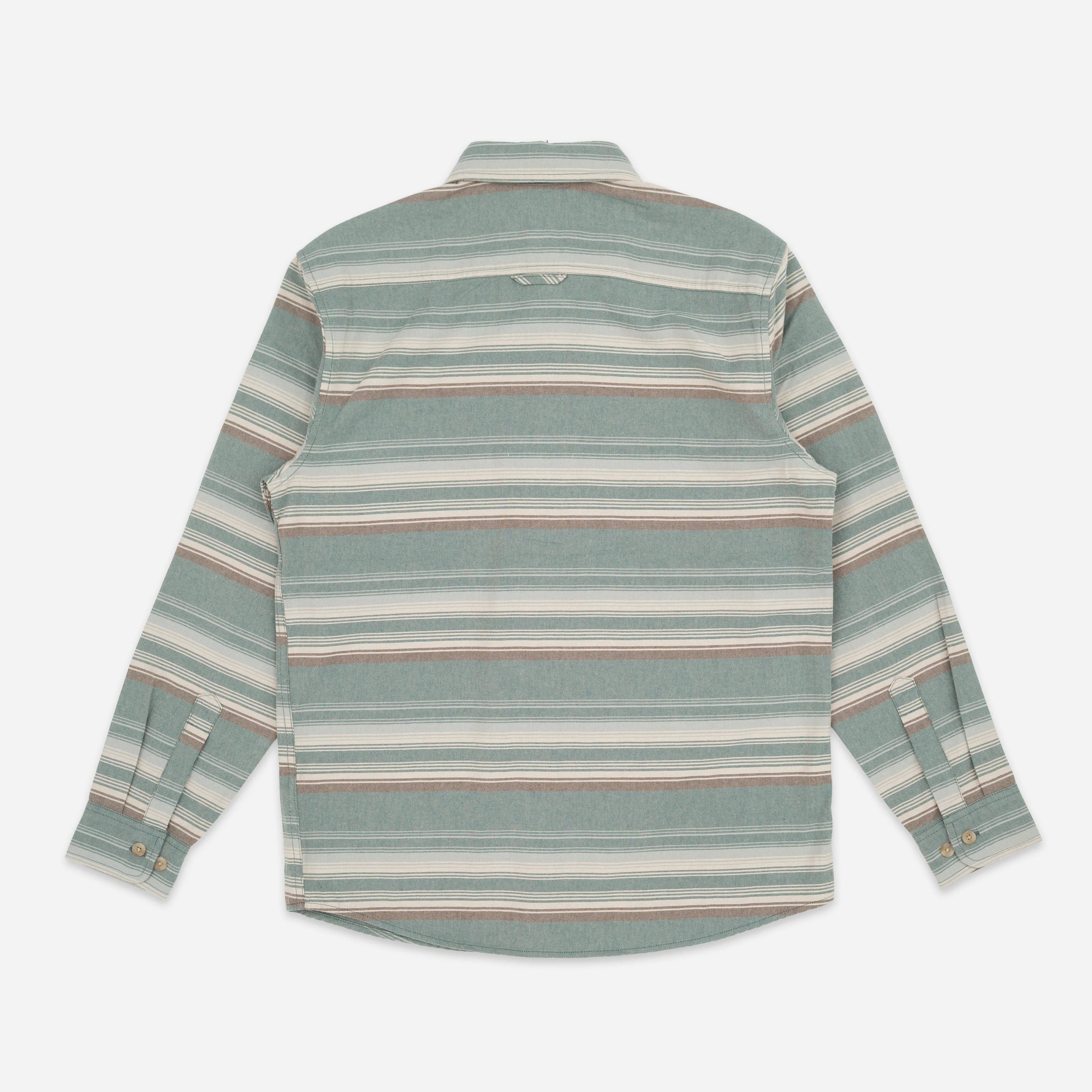 Beach Shack Shirt - Teal Stripe - Image 4
