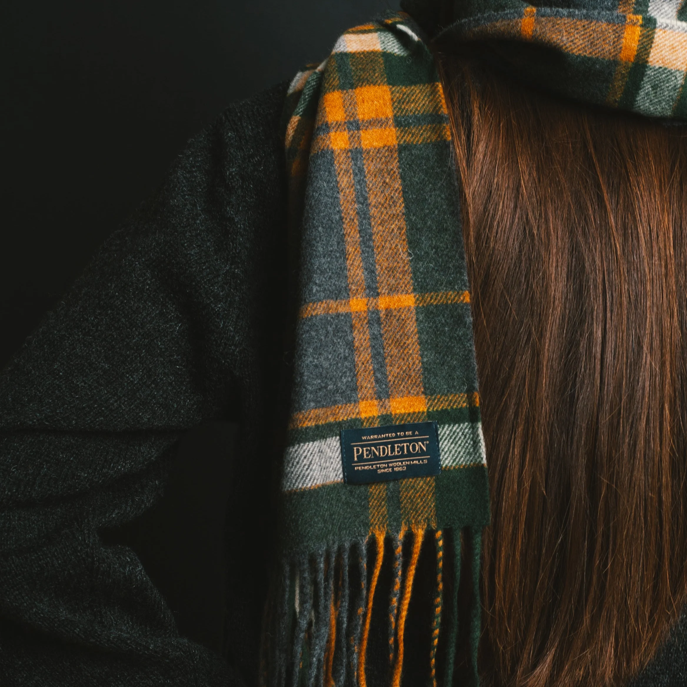 Women's Shetland Crew Knit - Black Heather - Image 4