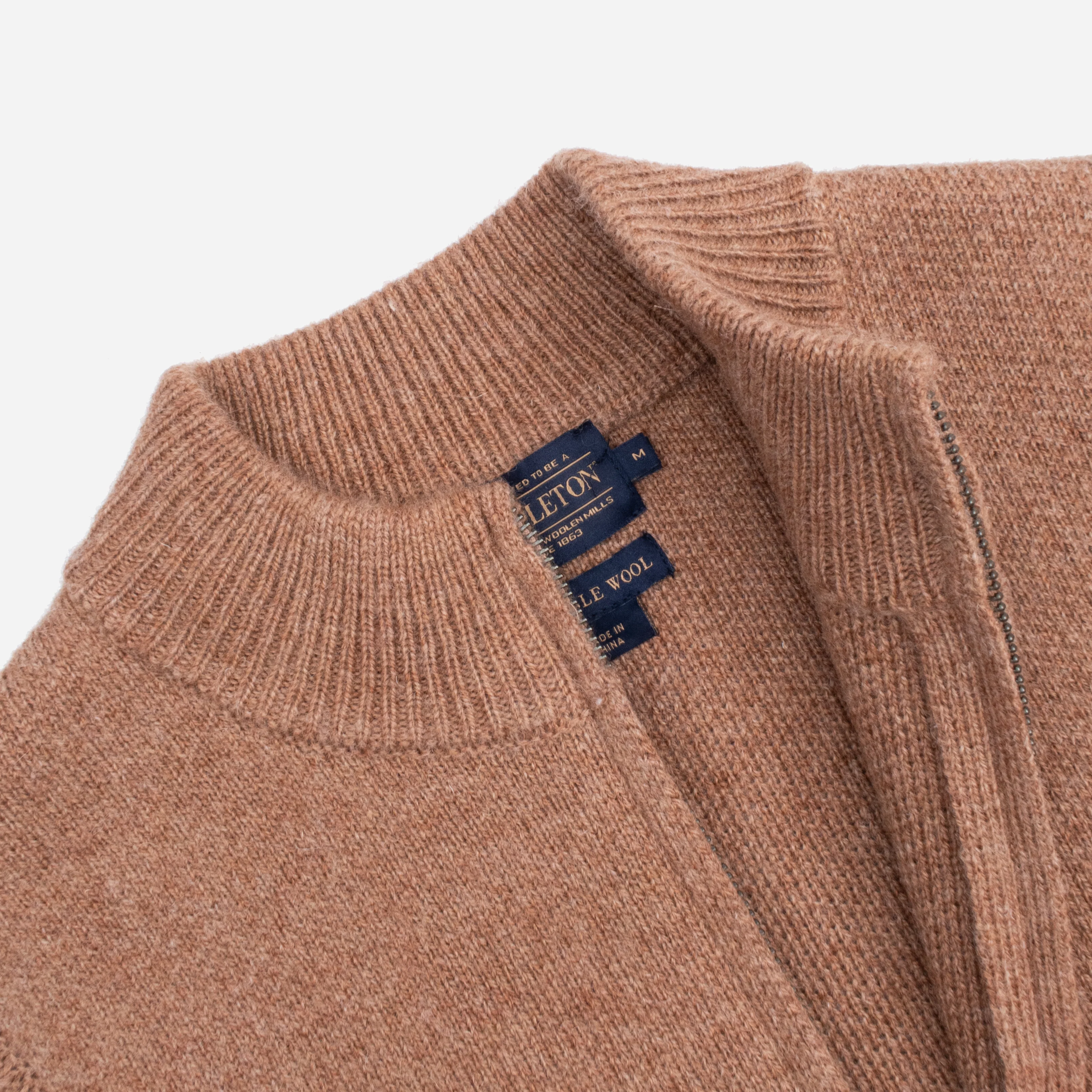 Wool Sweater Vest - Tan Mix - Image 2