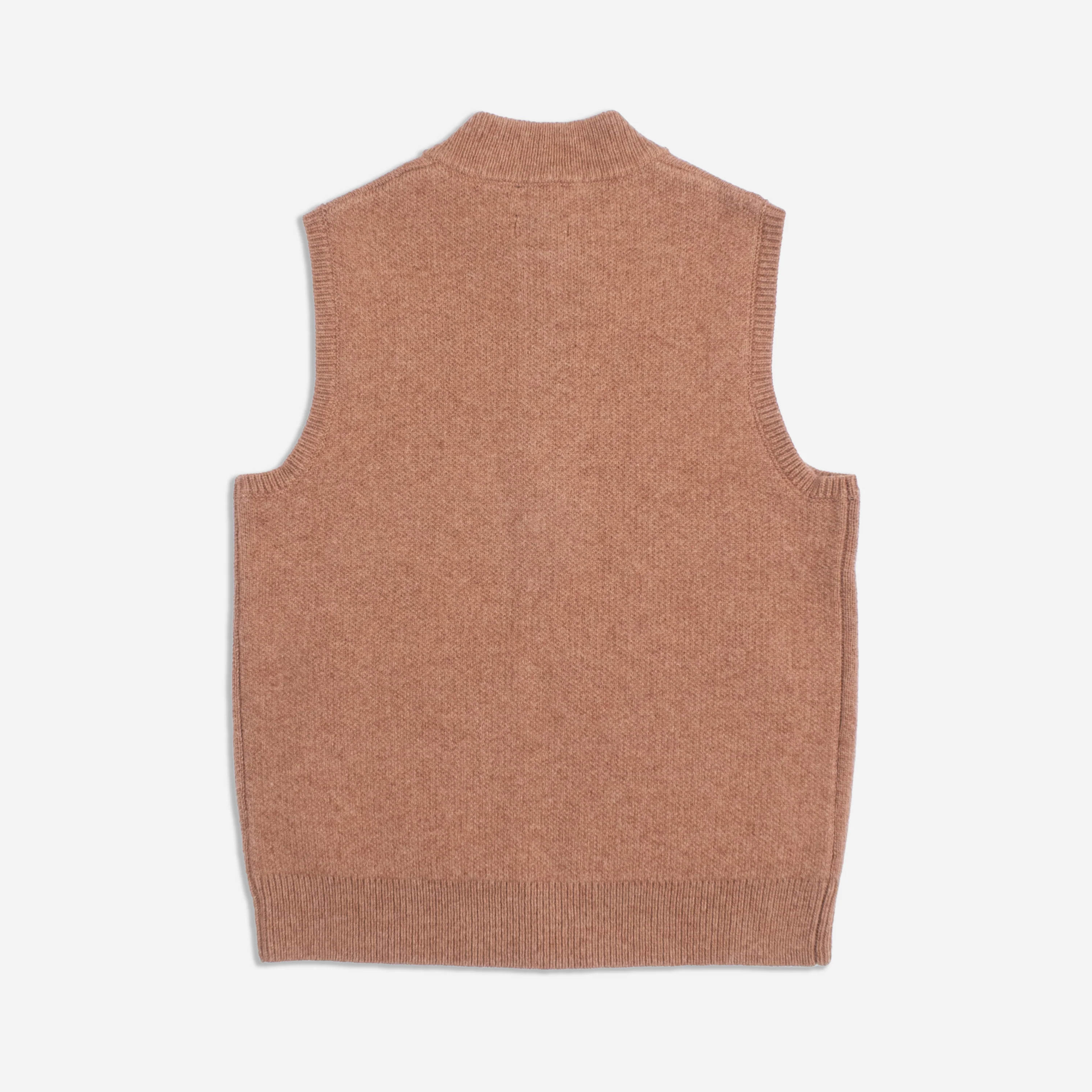 Wool Sweater Vest - Tan Mix - Image 3