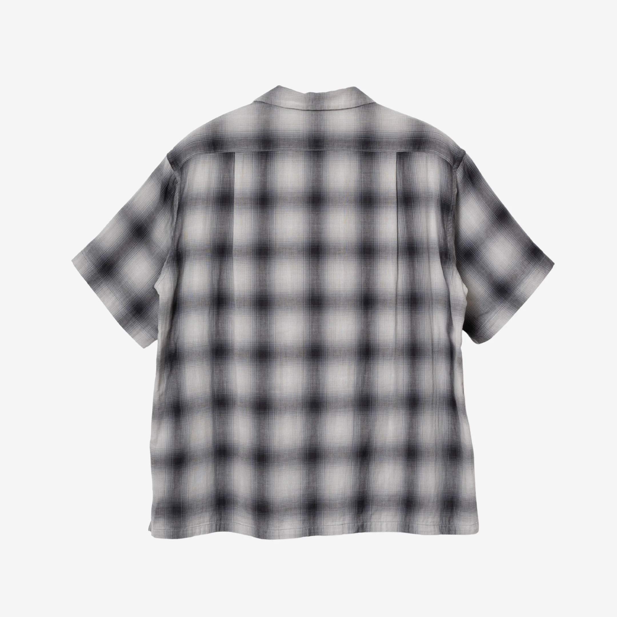 SS Open Collar Shirt - Gray/Bone - Image 2