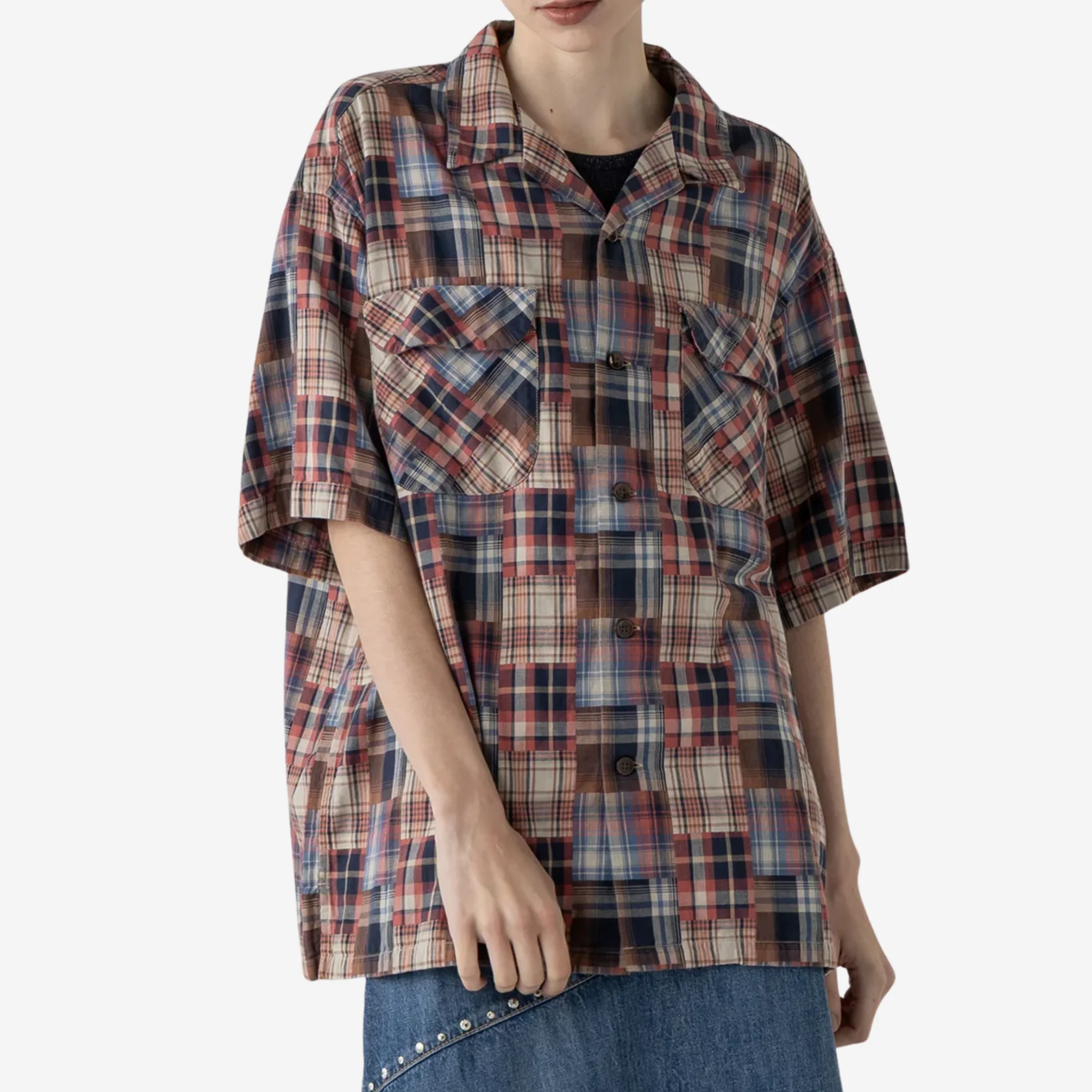 SS Open Collar Shirt - Rose - Image 3