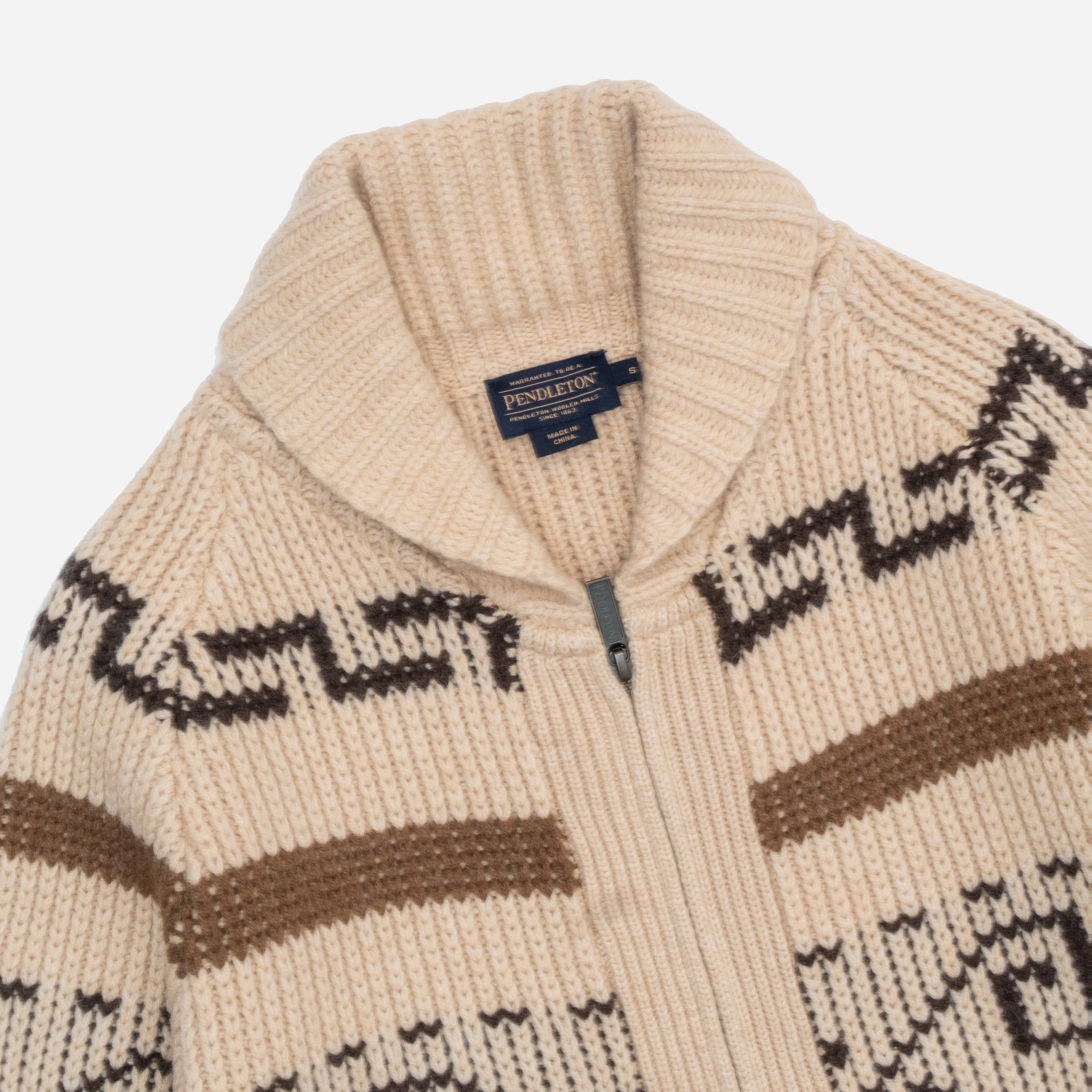 Womens Westerley Cardigan - Tan/Brown Multi - Image 9