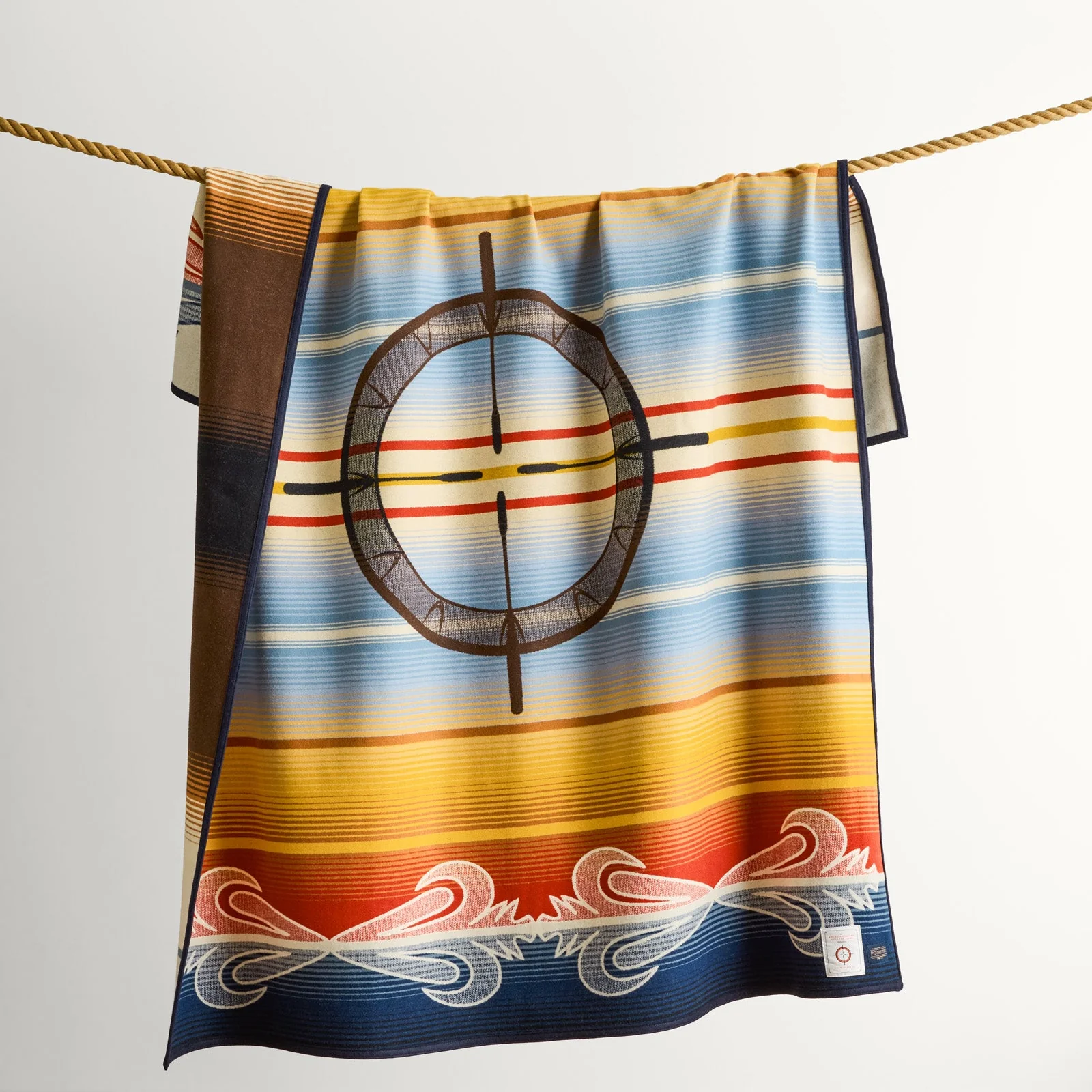 American Indian College Fund Blanket - Drum Keepers - Image 3