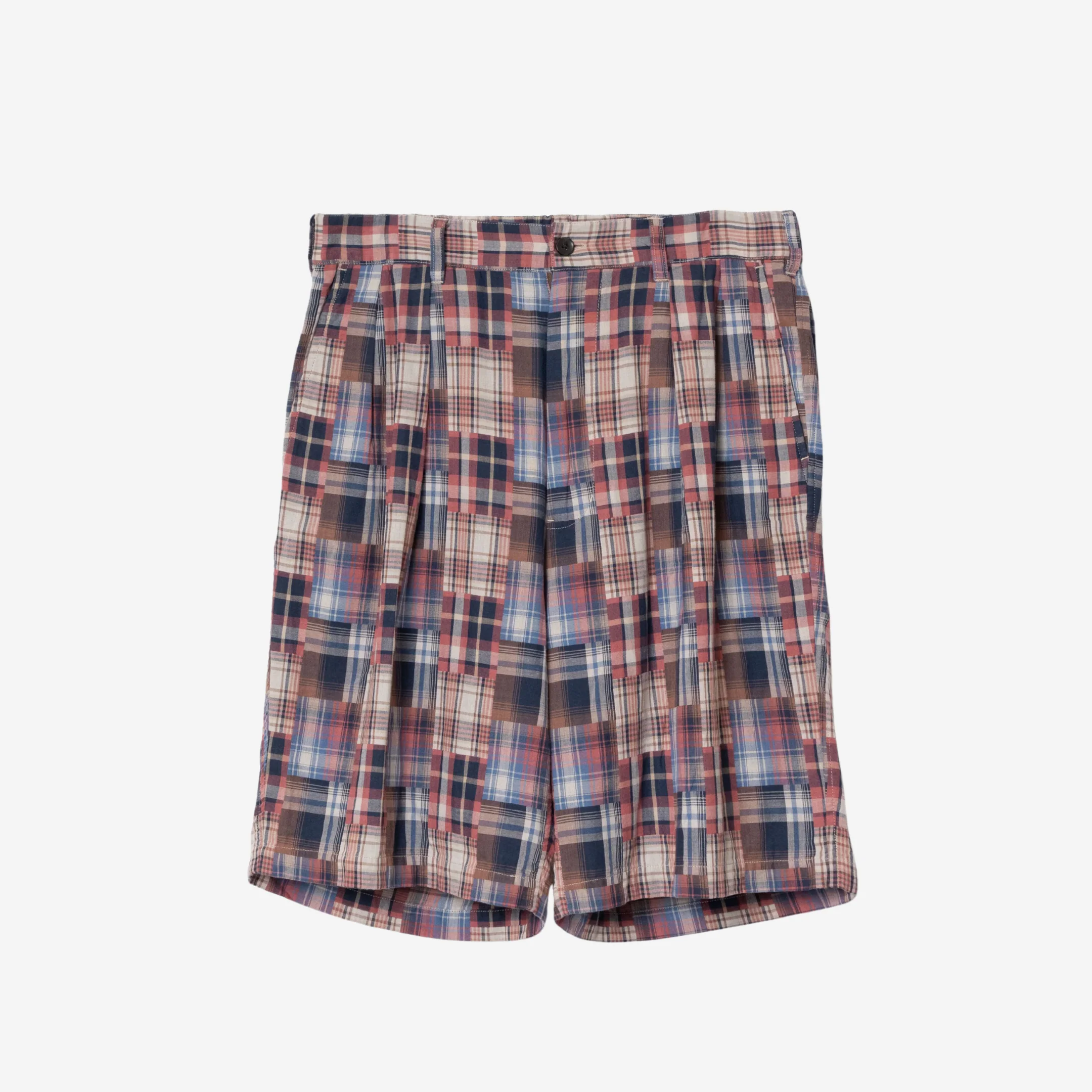 Two Pleat Shorts - Rose