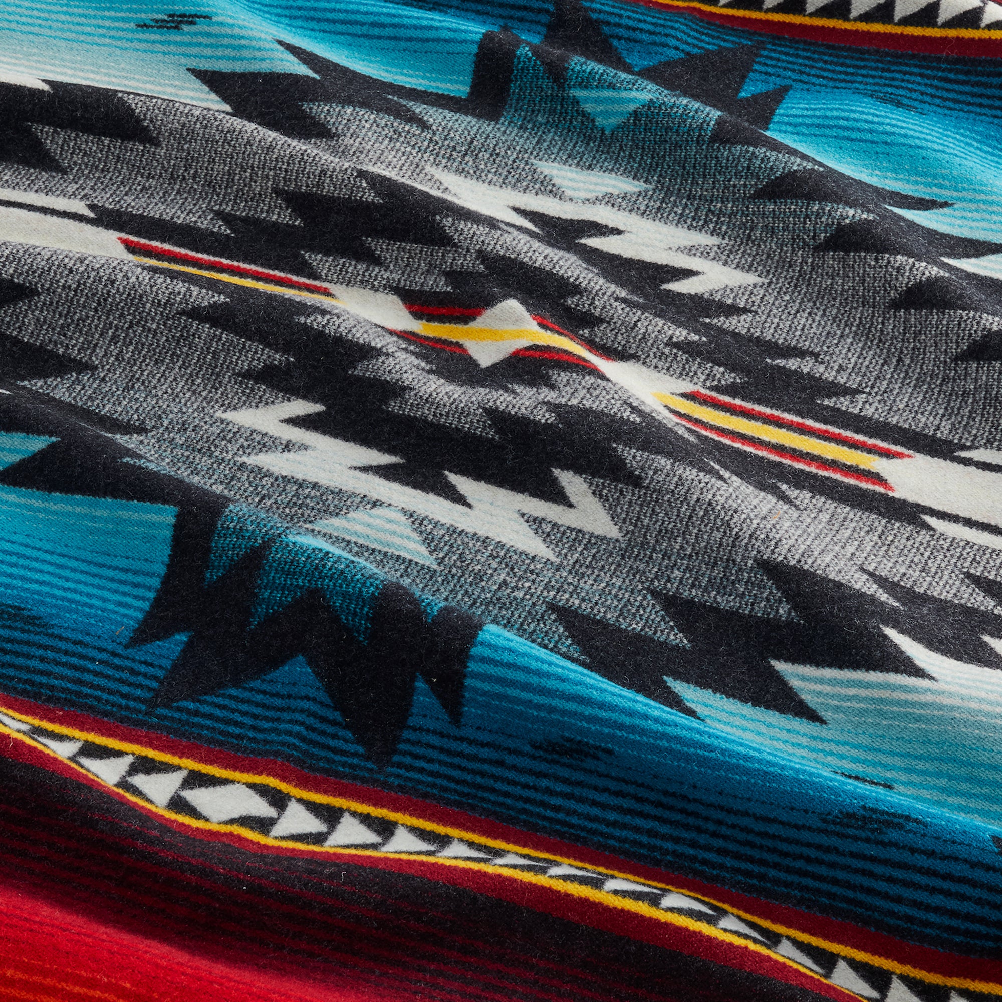 Jacquard Blanket - Saltillo Sunset - Image 3
