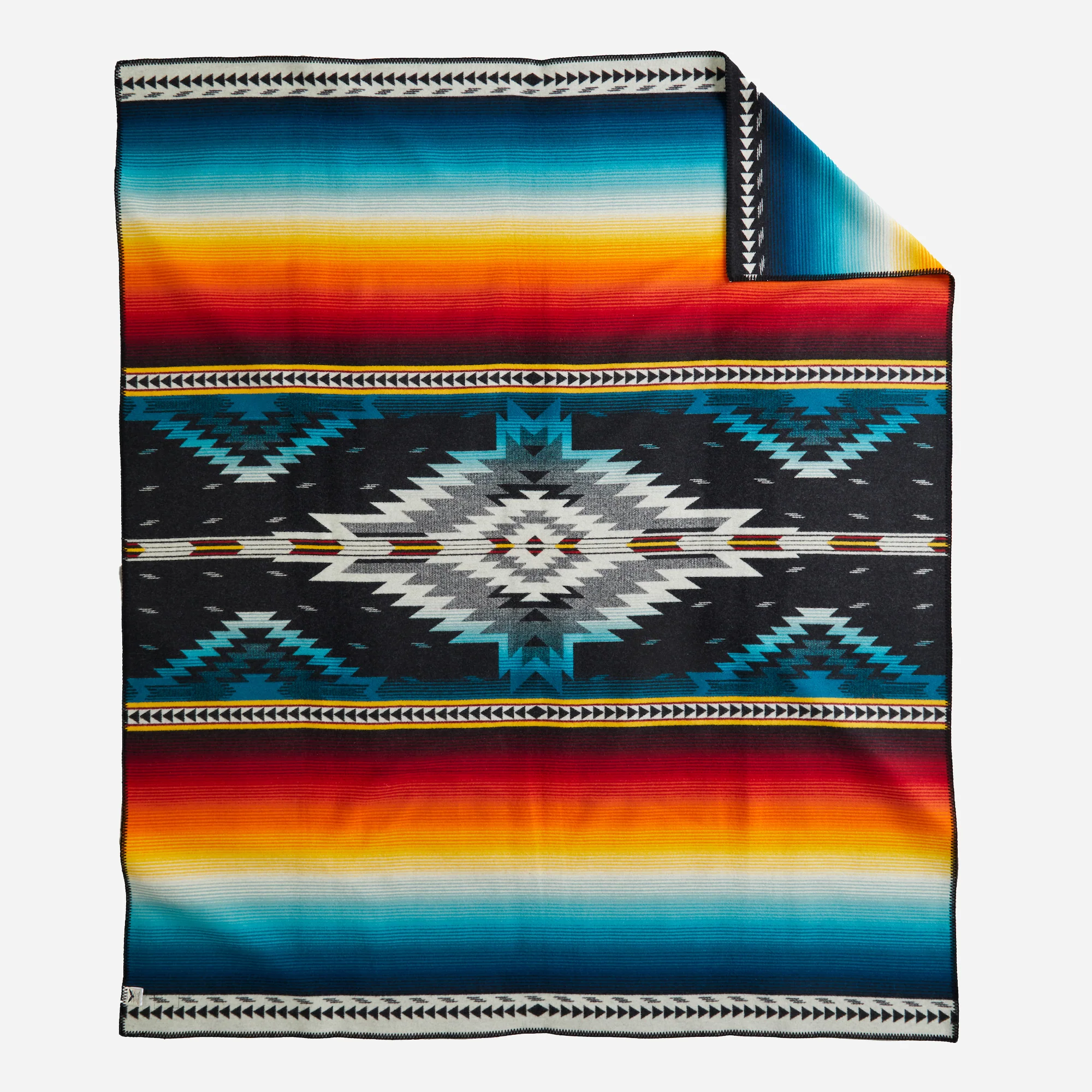 Jacquard Blanket - Saltillo Sunset - Image 4
