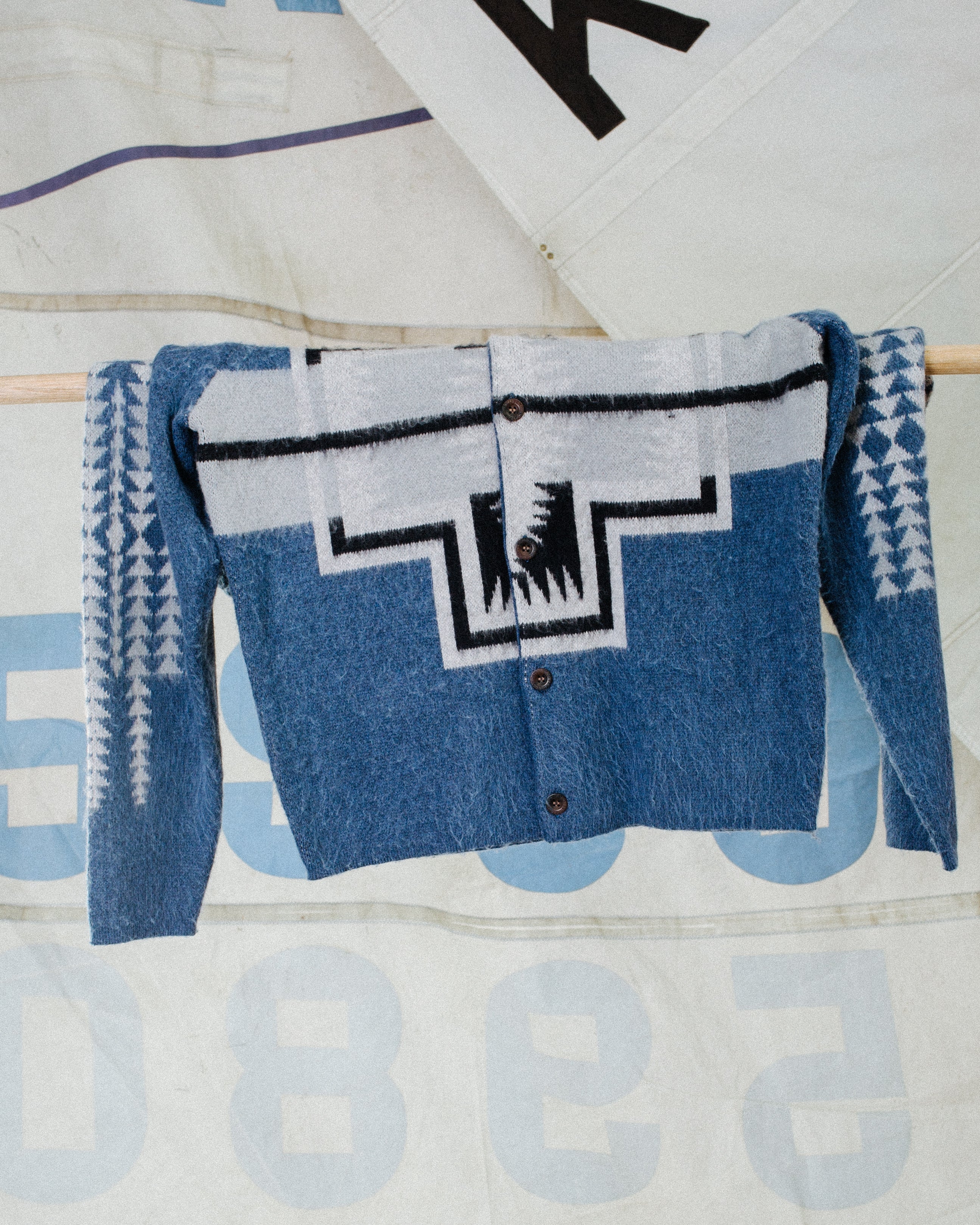 Band Cardigan - Blue Harding - Image 6