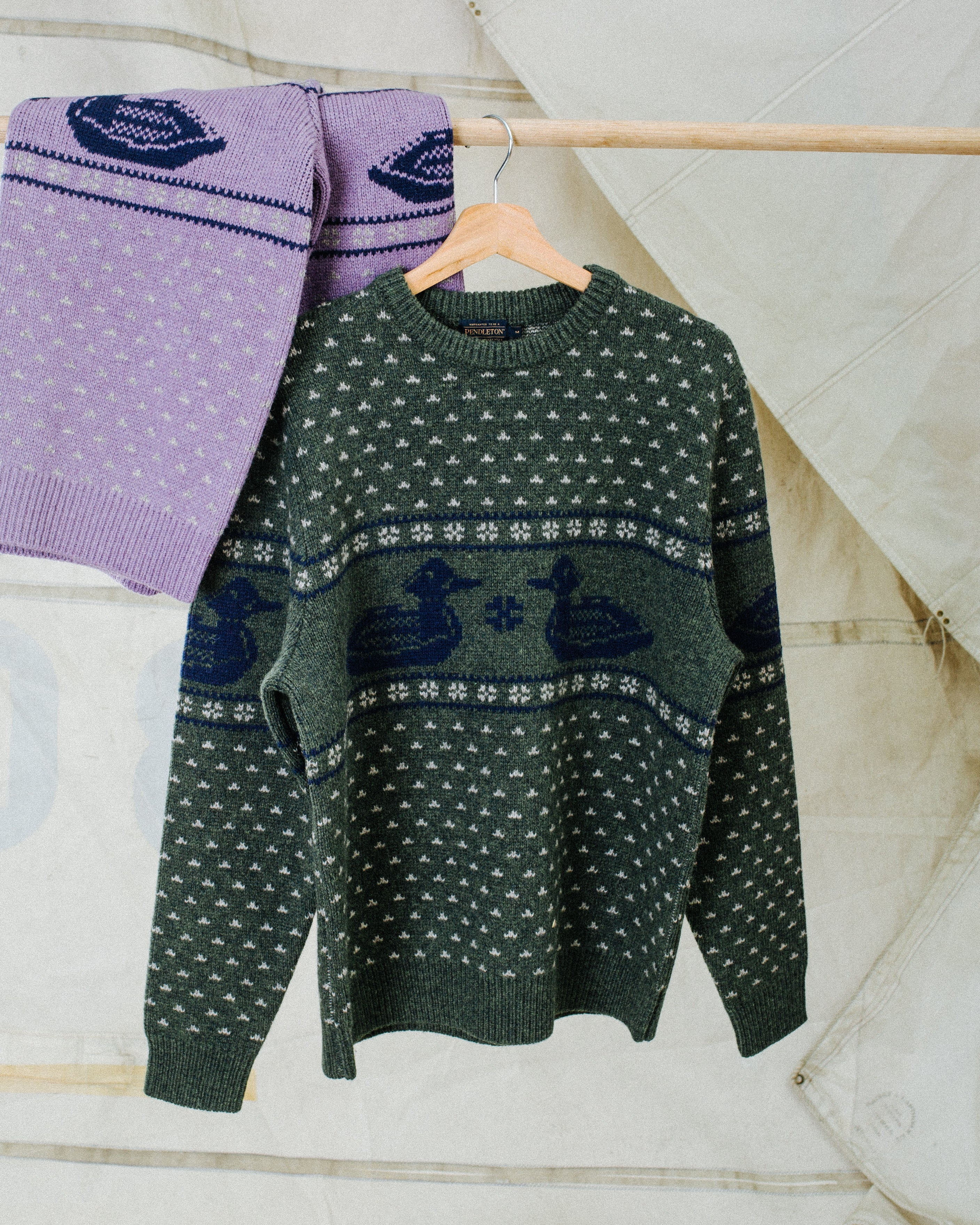 Duck Sweater - Green - Image 8