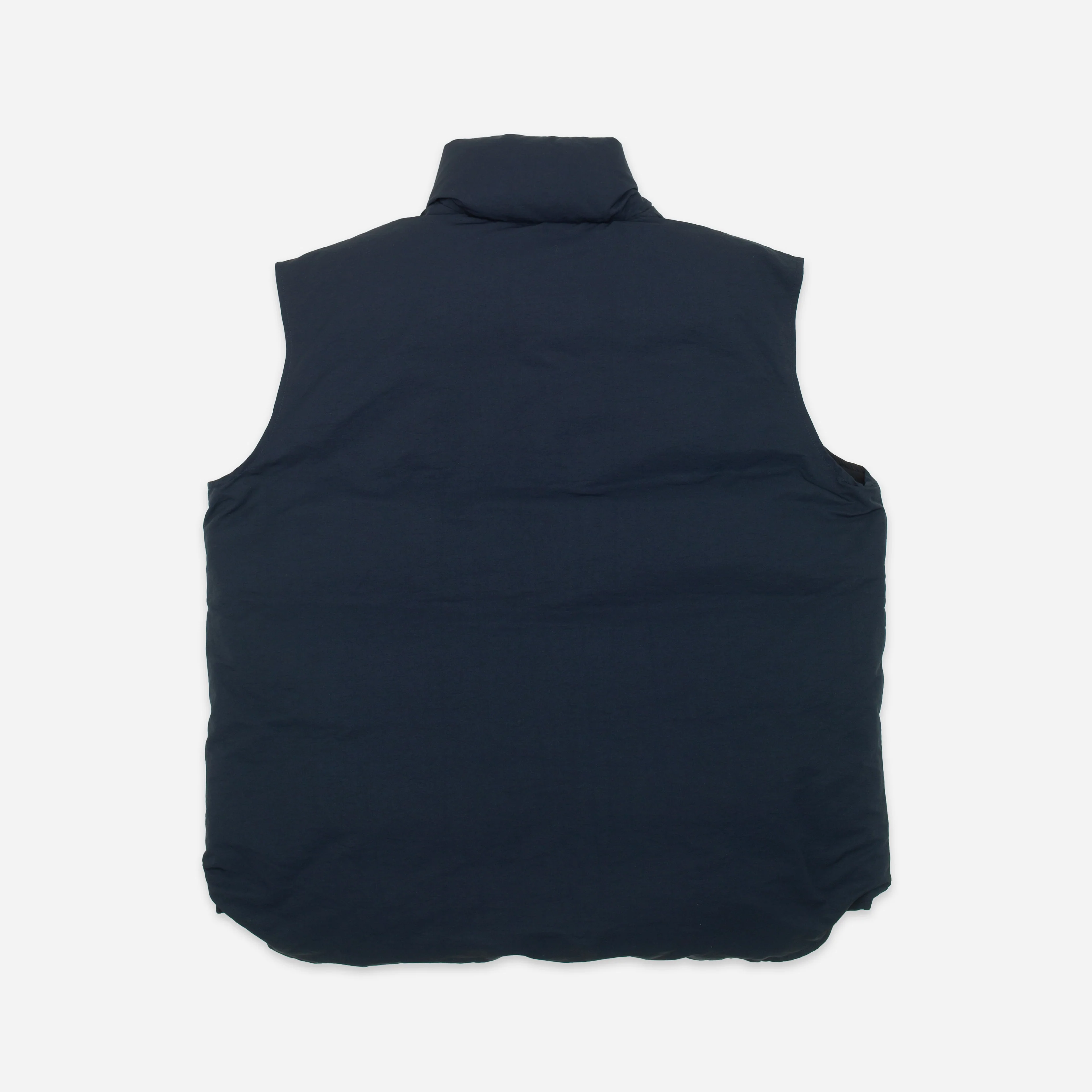 Flat Face Down Vest - Navy - Image 3