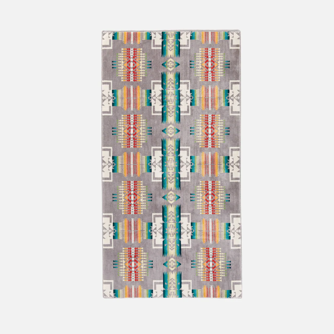3 Piece Towel Set - Chief Joseph Grey - Image 4