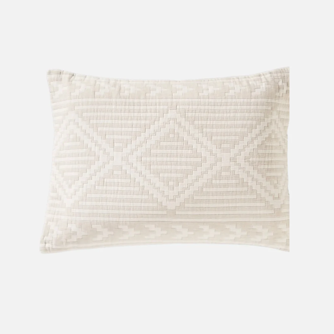 Matelasse Standard Sham - Ganado