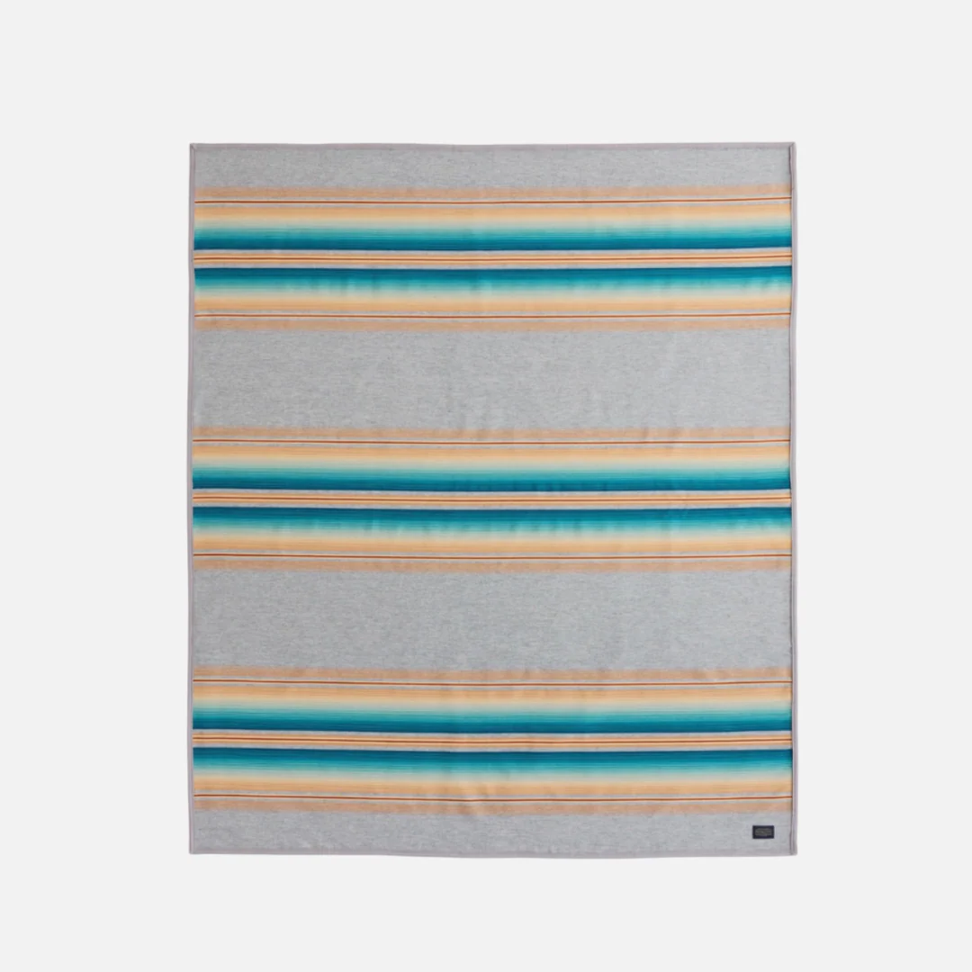 Serape Robe - Grey