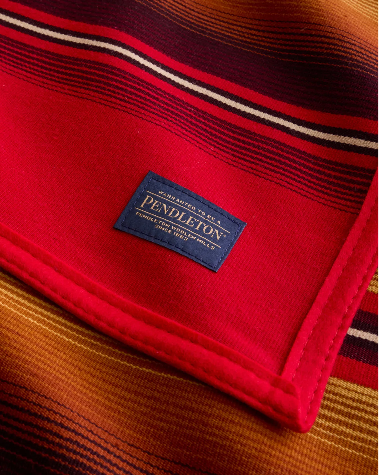 Serape Robe - Scarlet - Image 4
