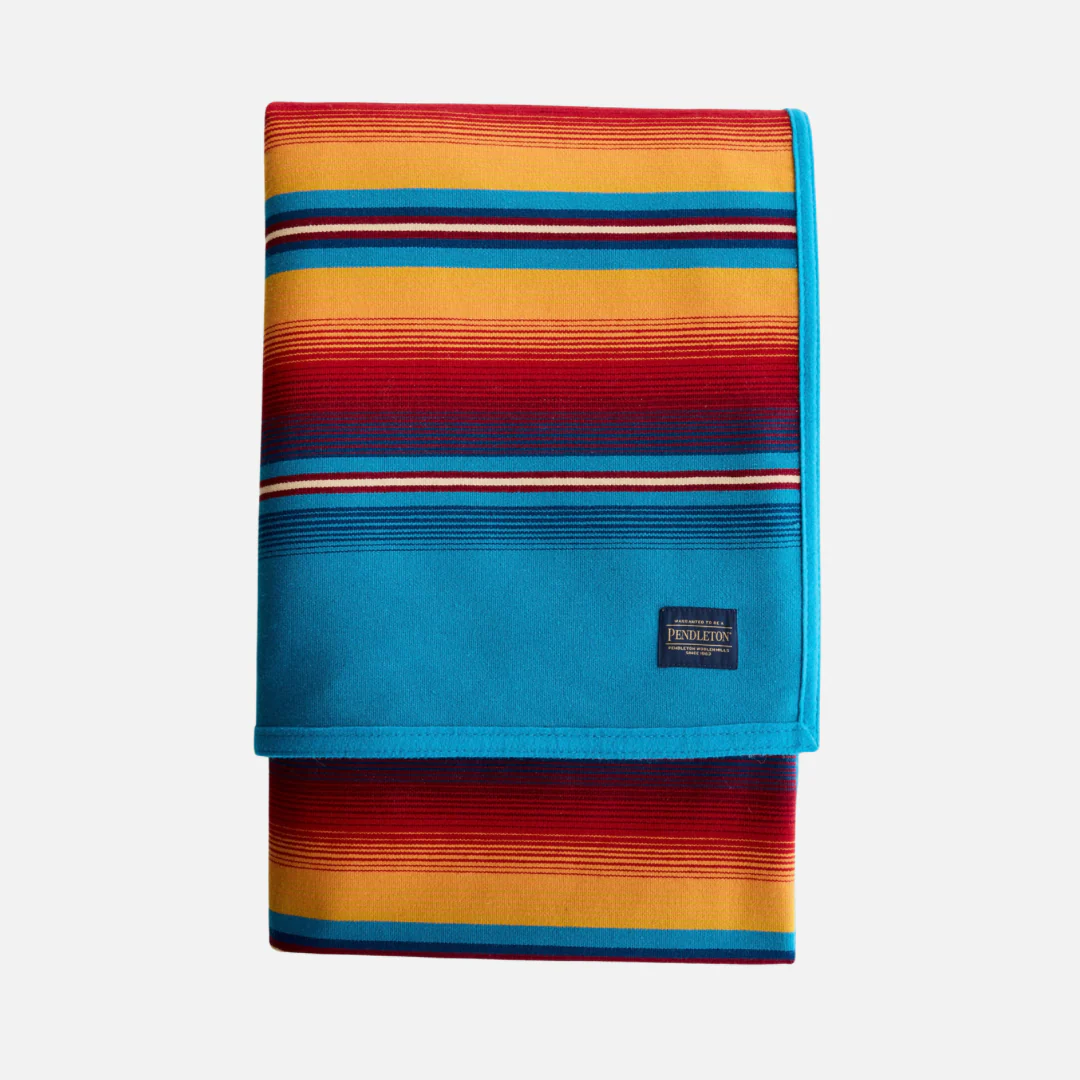 Serape Robe - Turquoise - Image 2