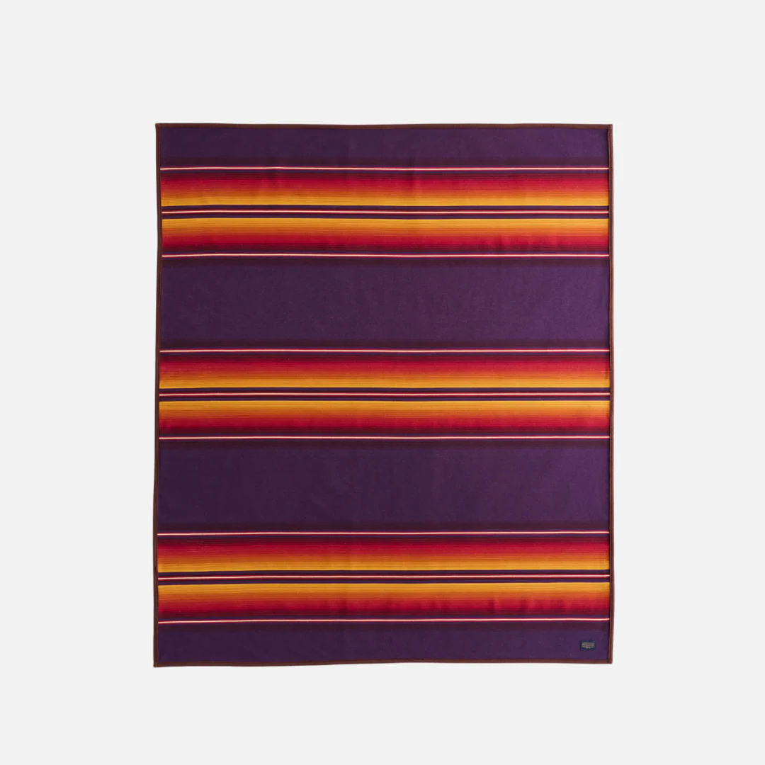 Serape Robe - Purple