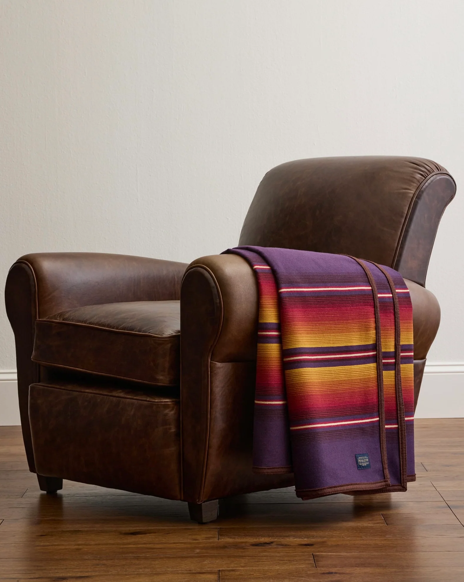 Serape Robe - Purple - Image 3