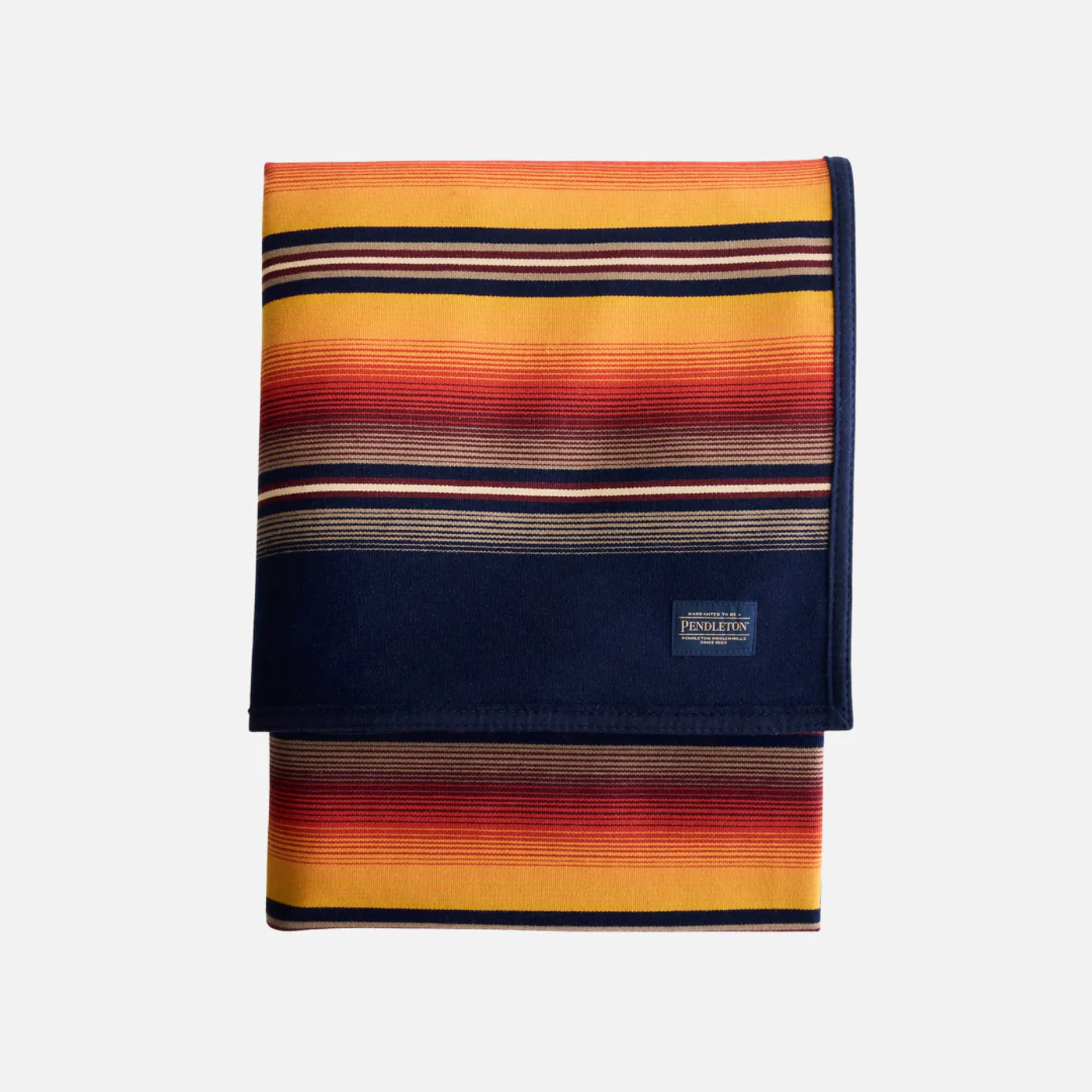 Serape Robe - Navy - Image 3