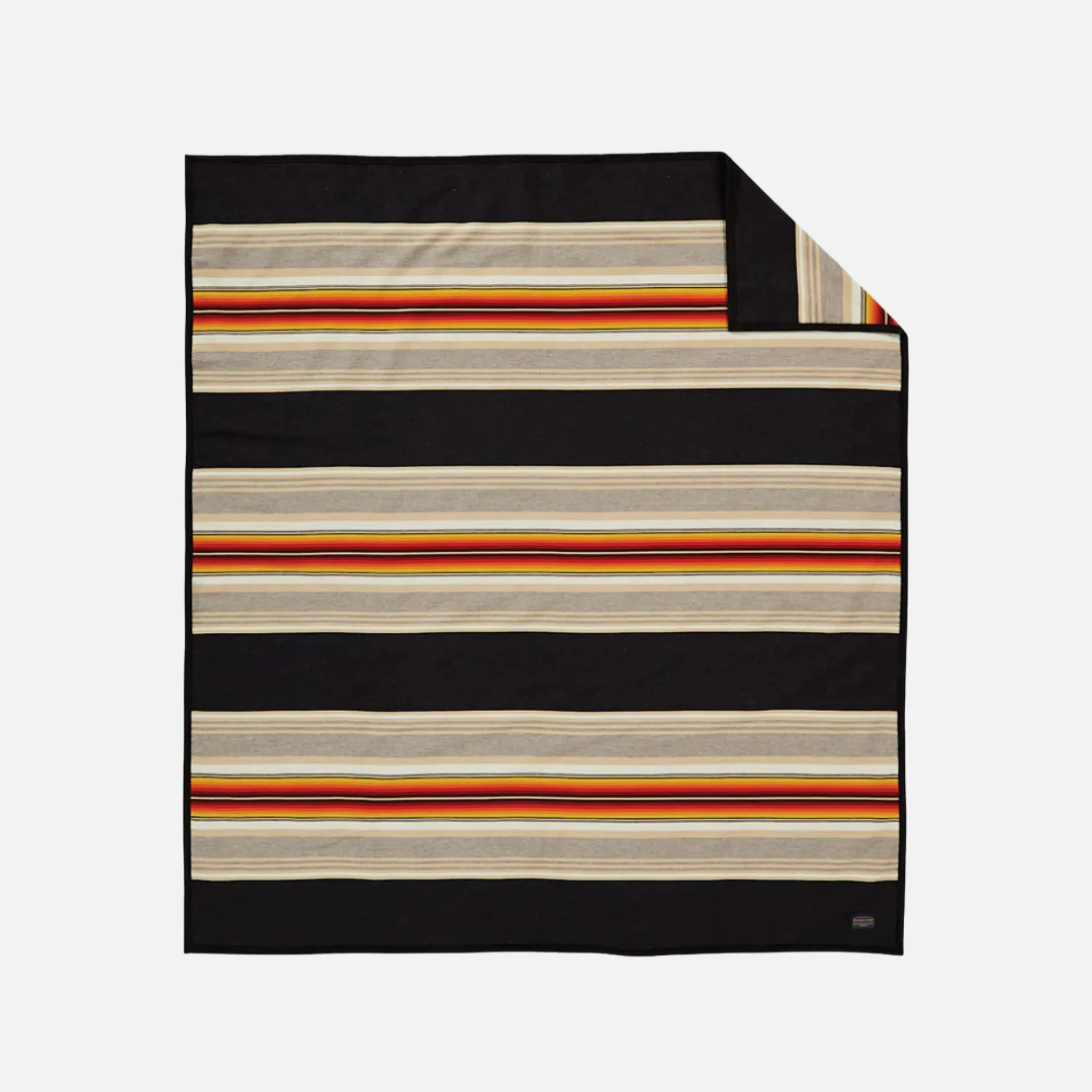 Serape Robe - Black