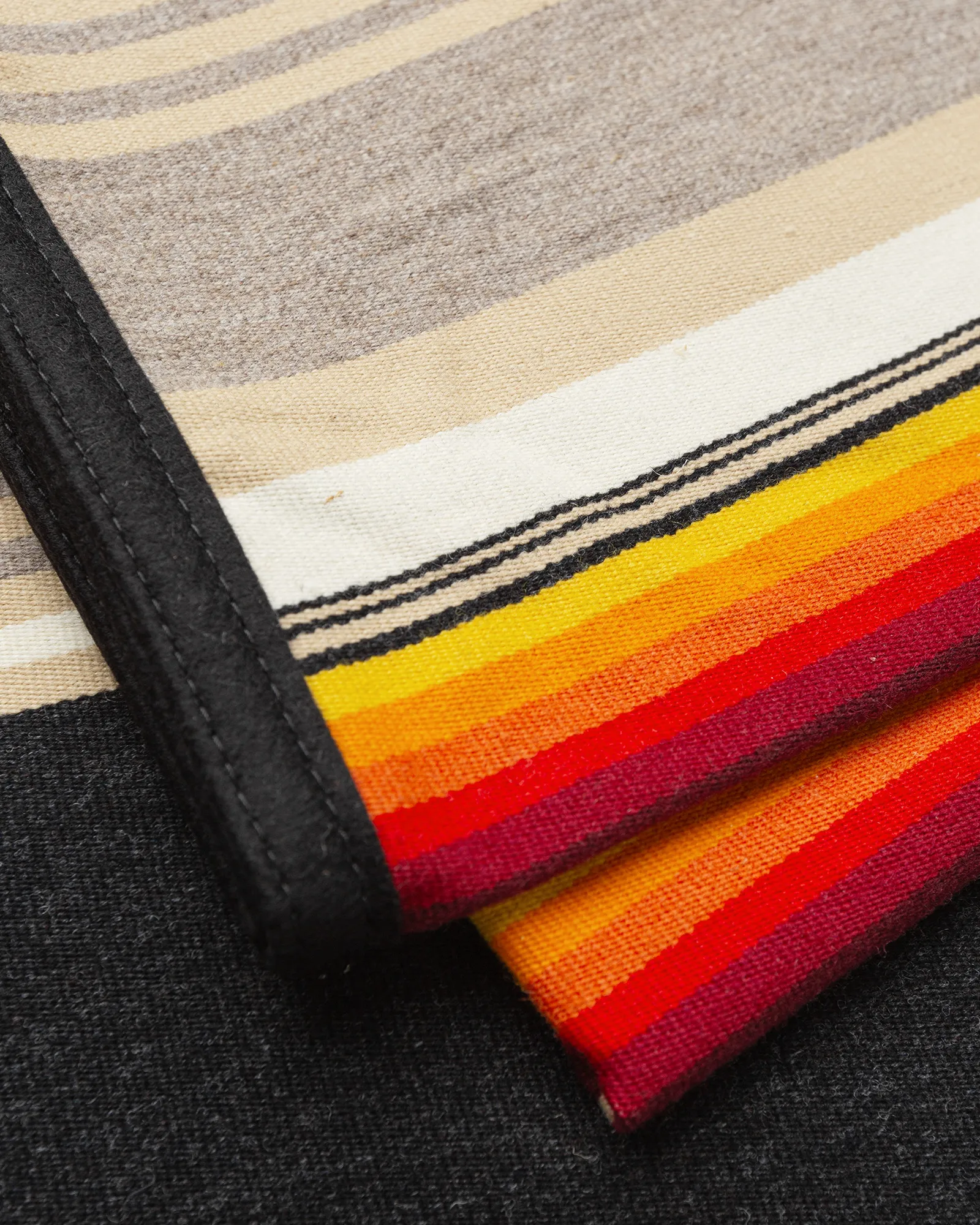Serape Robe - Black - Image 2